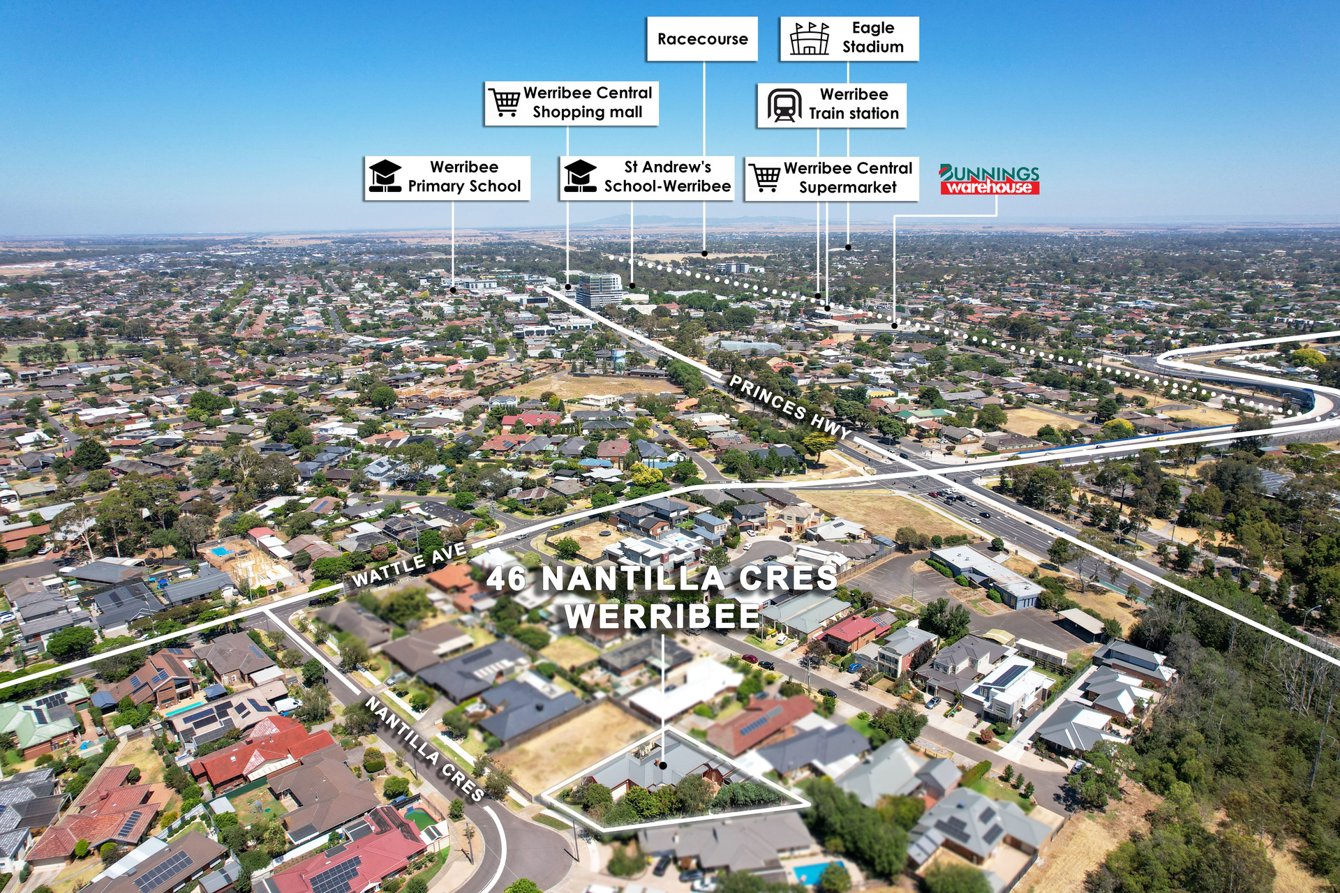 4-bedroom house at 46 NANTILLA CRESCENT, Werribee VIC 3030, Wyndham, Victoria