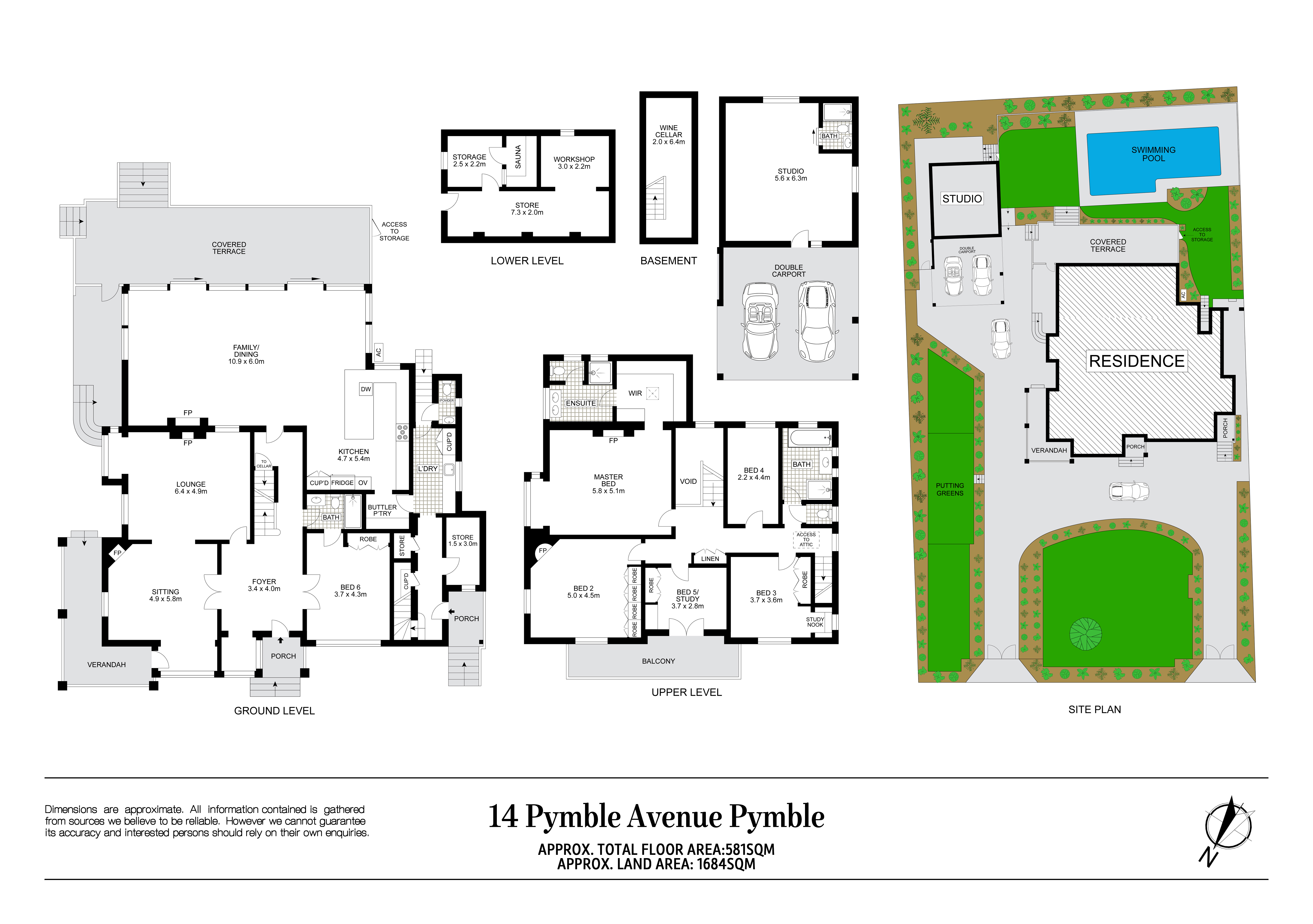 6-bedroom house at 14 PYMBLE AVENUE, Pymble NSW 2073, Ku-Ring-Gai, New South Wales