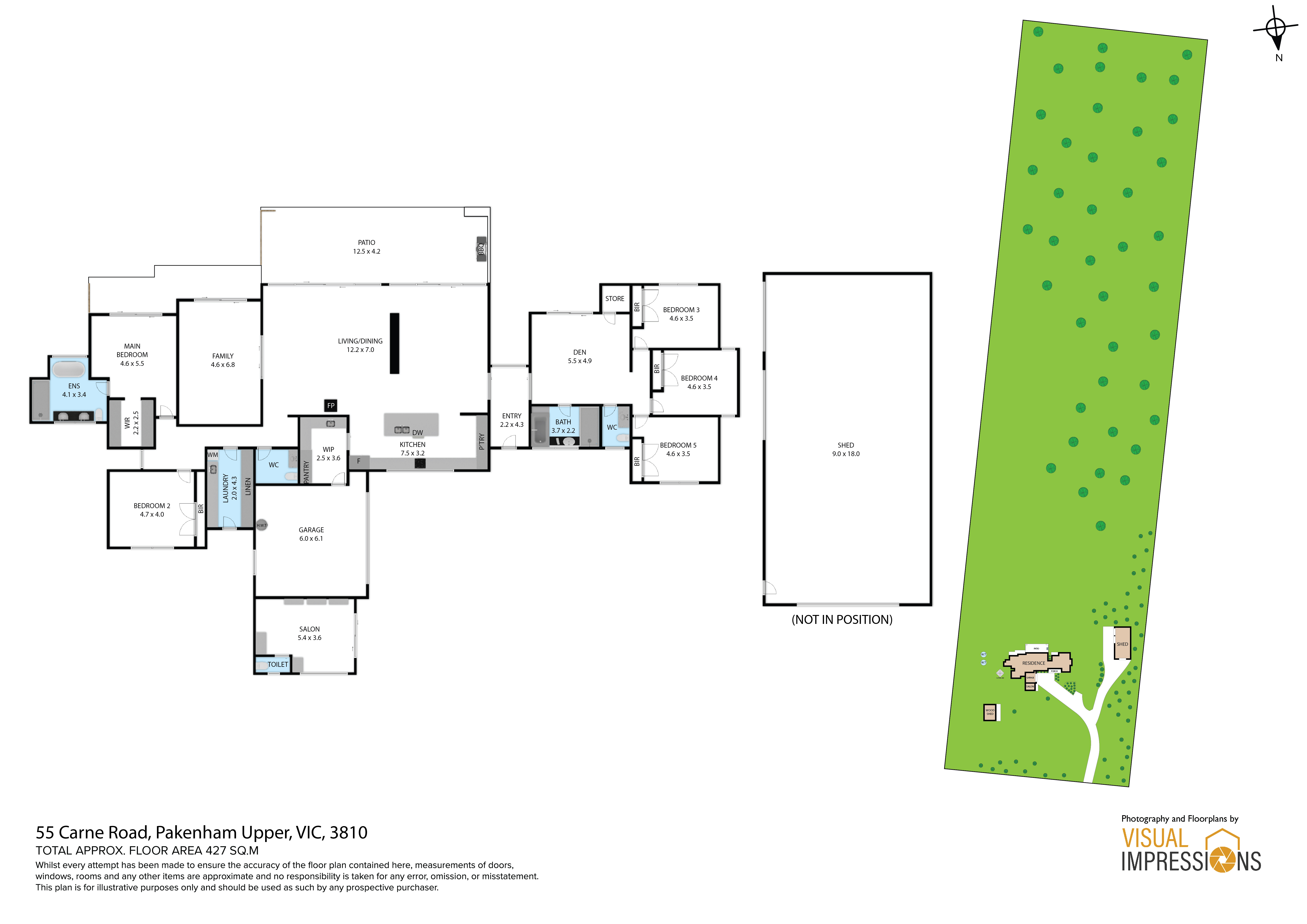 5-bedroom house at 55 Carne Road, Pakenham Upper, VIC 3810, Cardinia, Victoria