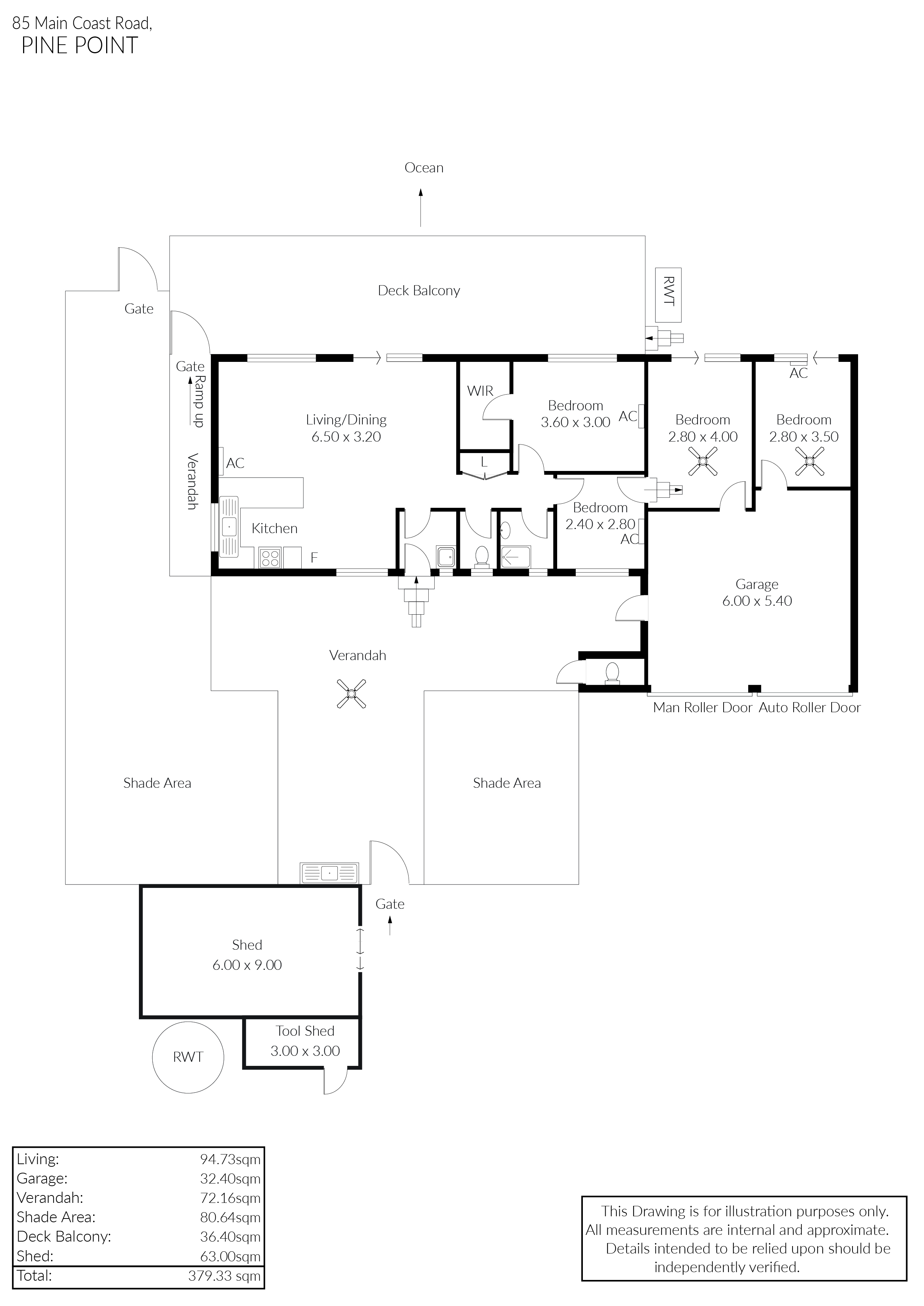 4-bedroom house at 85 Main Coast Road, Pine Point, SA 5571, Yorke Peninsula, South Australia