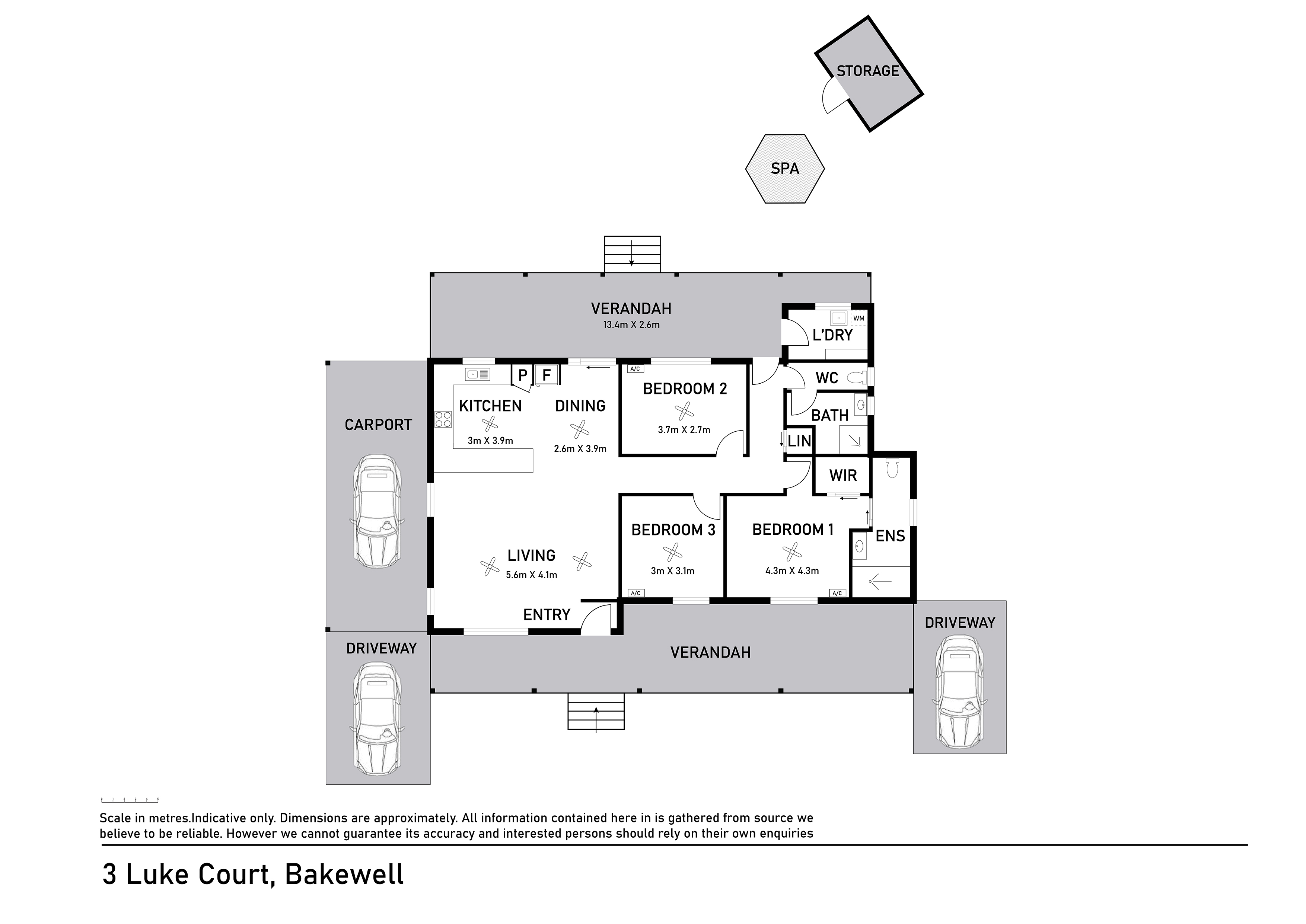 3-bedroom house at 3 LUKE COURT, Bakewell NT 0832, Palmerston, Northern Territory