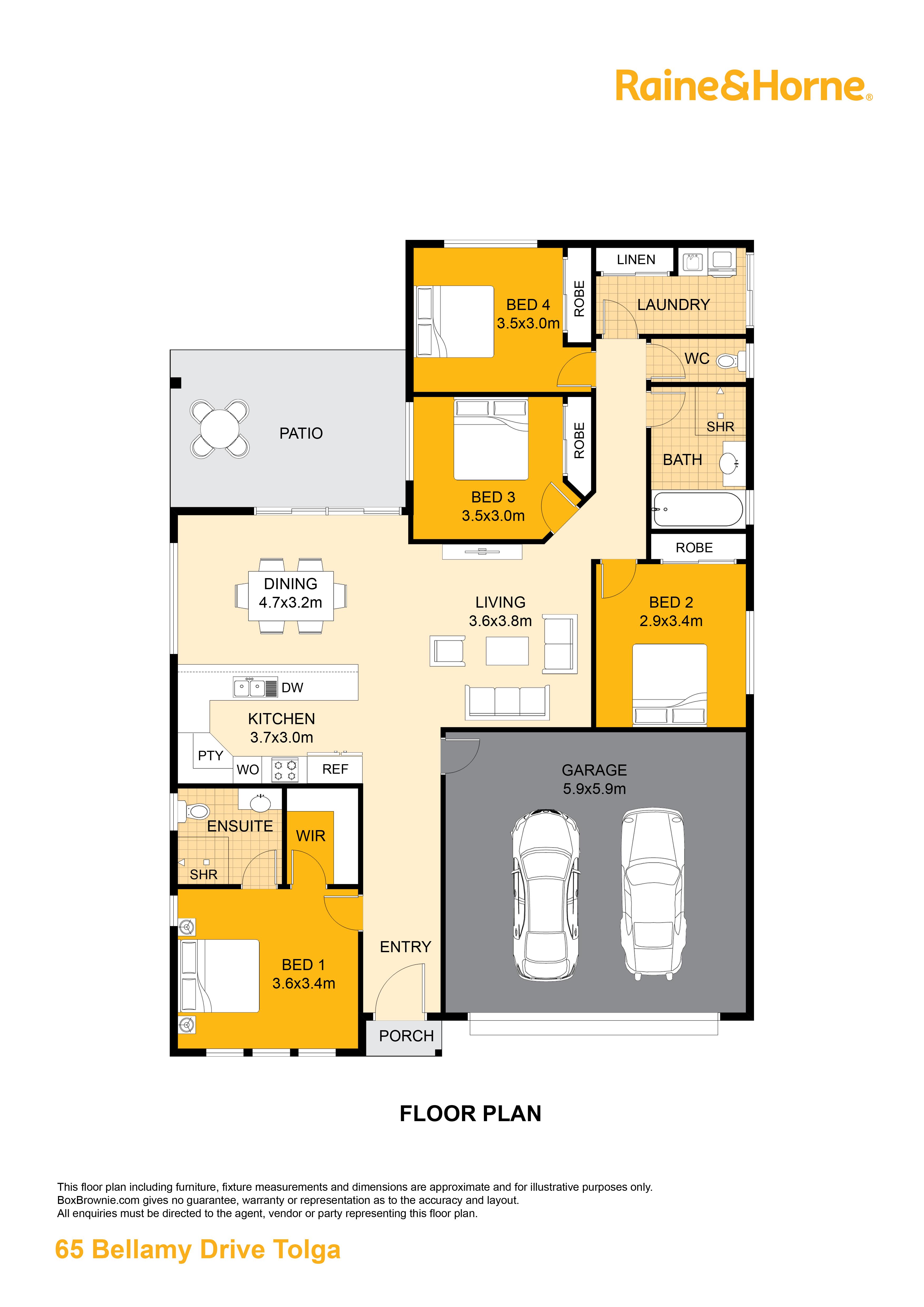 4-bedroom house at 65 Bellamy Drive, Tolga, QLD 4882, Tablelands, Queensland