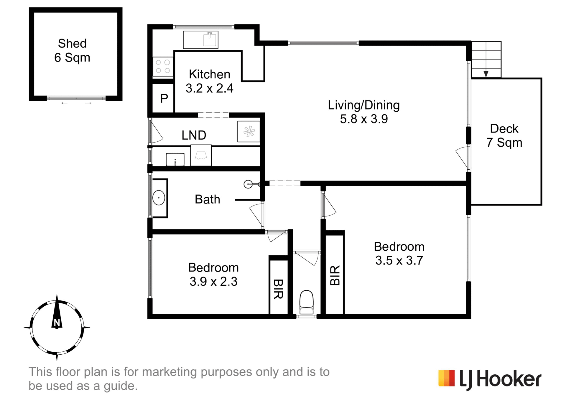 2-bedroom unit at 6 25 WAKEHURST ROAD, AUSTINS FERRY TAS 7011, Glenorchy, Tasmania