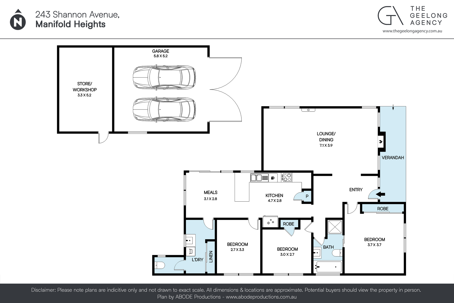3-bedroom house at 243 SHANNON AVENUE, Manifold Heights VIC 3218, Greater Geelong, Victoria