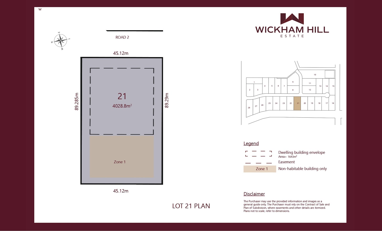 Lot 21 Wickham Hill Estate, Griffith, Nsw, 2680 - Image 1