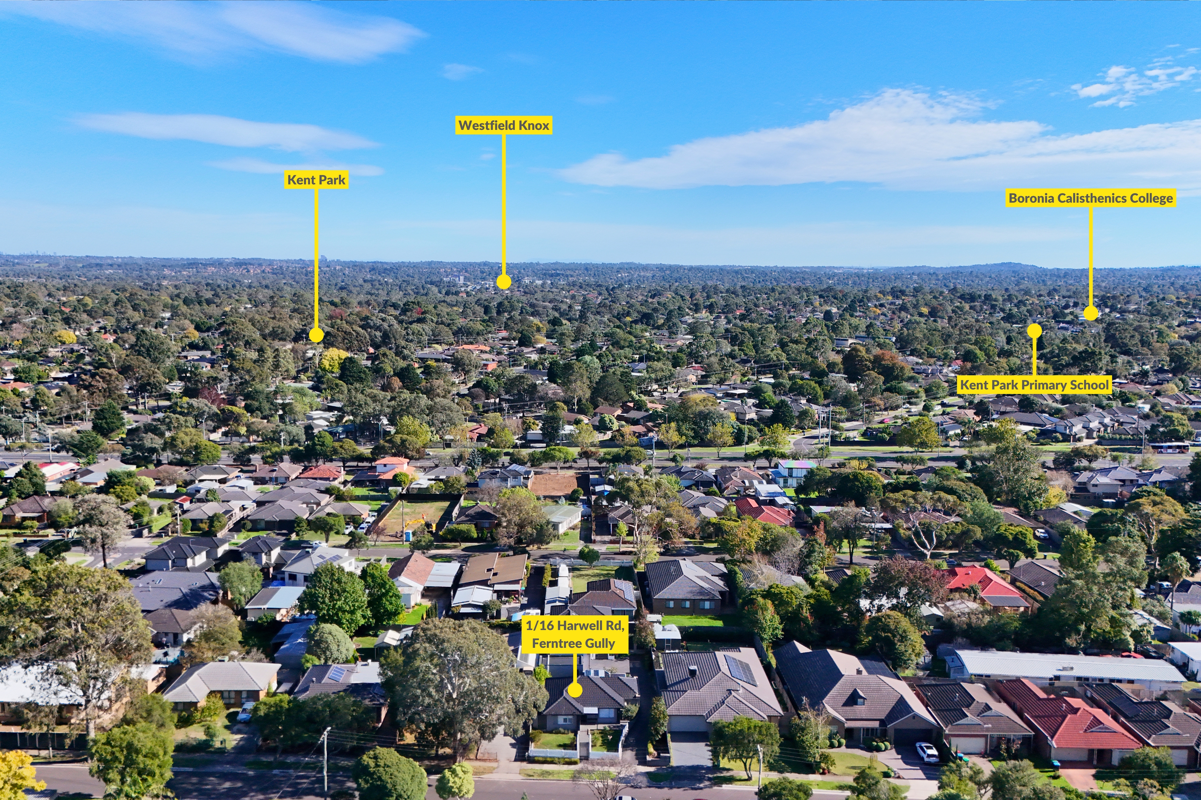 3-bedroom unit at 1 16 HARWELL ROAD, FERNTREE GULLY VIC 3156, Knox, Victoria