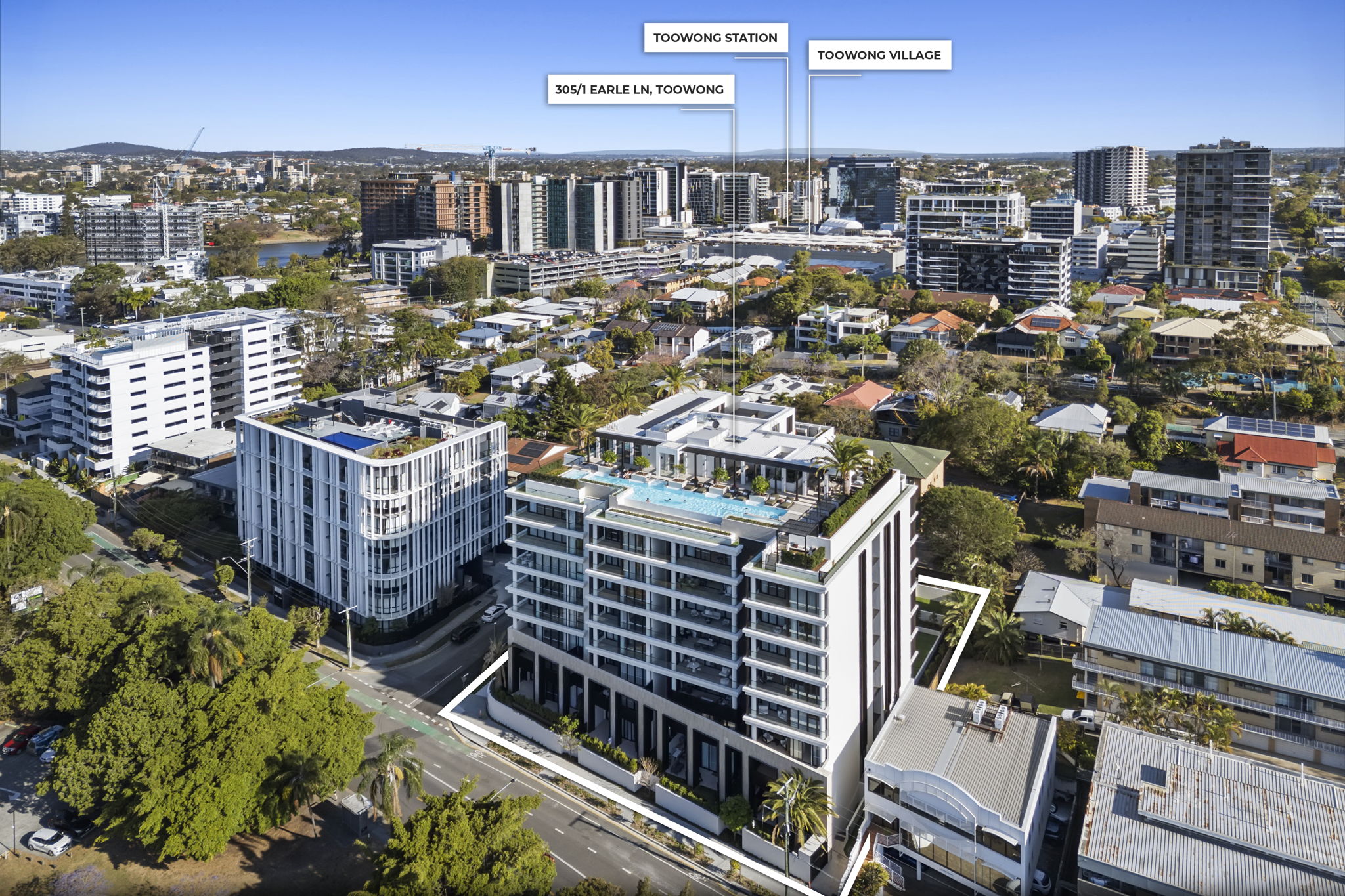 3-bedroom unit at 305/1 Earle Lane, Toowong, QLD 4066, Brisbane, Queensland