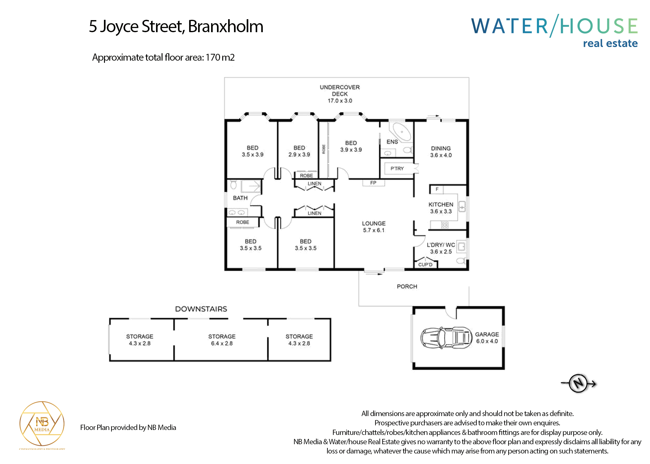 5-bedroom house at 5 Joyce Street, Branxholm, TAS 7261, Dorset, Tasmania