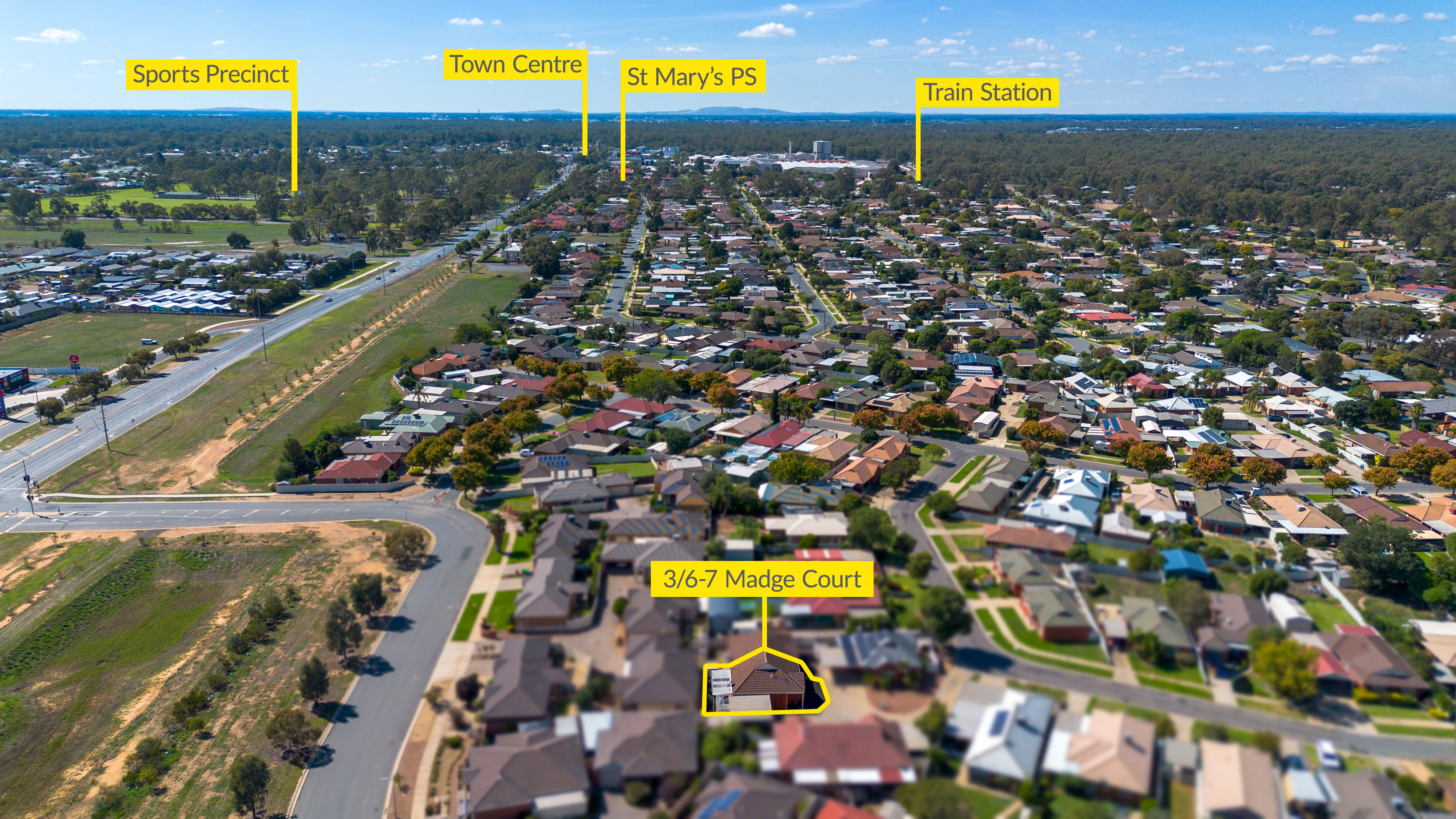 2-bedroom unit at 3 6-7 MADGE COURT, MOOROOPNA VIC 3629, Greater Shepparton, Victoria