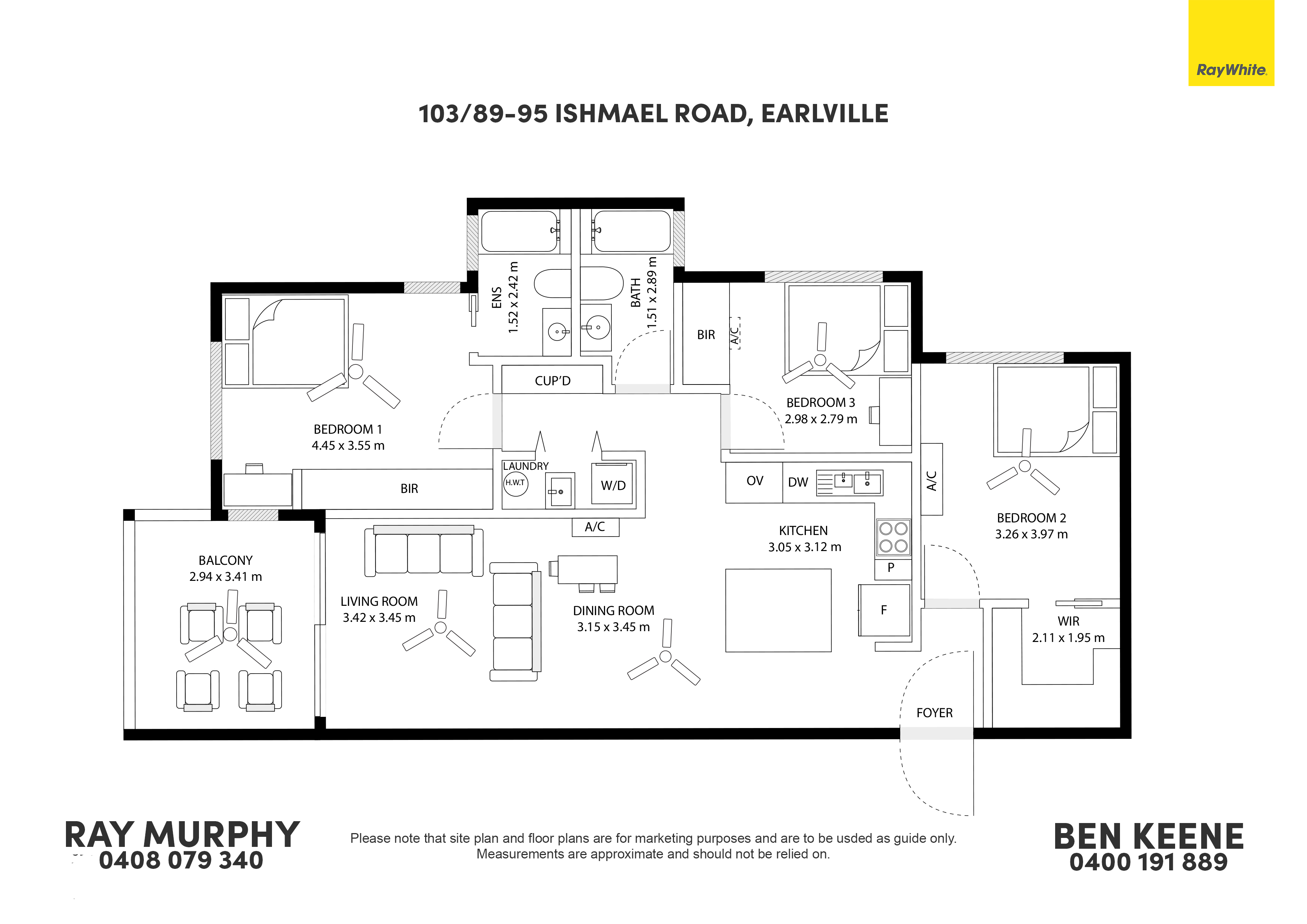 3-bedroom unit at 103 89-95 ISHMAEL ROAD, EARLVILLE QLD 4870, Cairns, Queensland