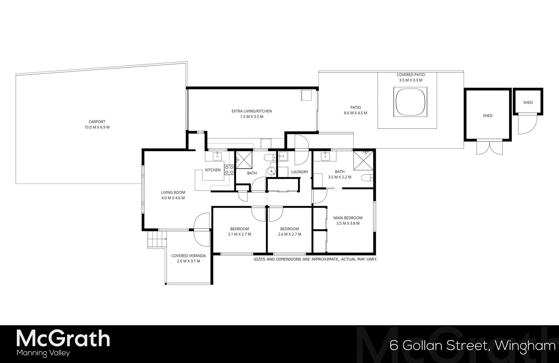 3-bedroom house at 6 GOLLAN STREET, Wingham NSW 2429, Mid-Coast, New South Wales