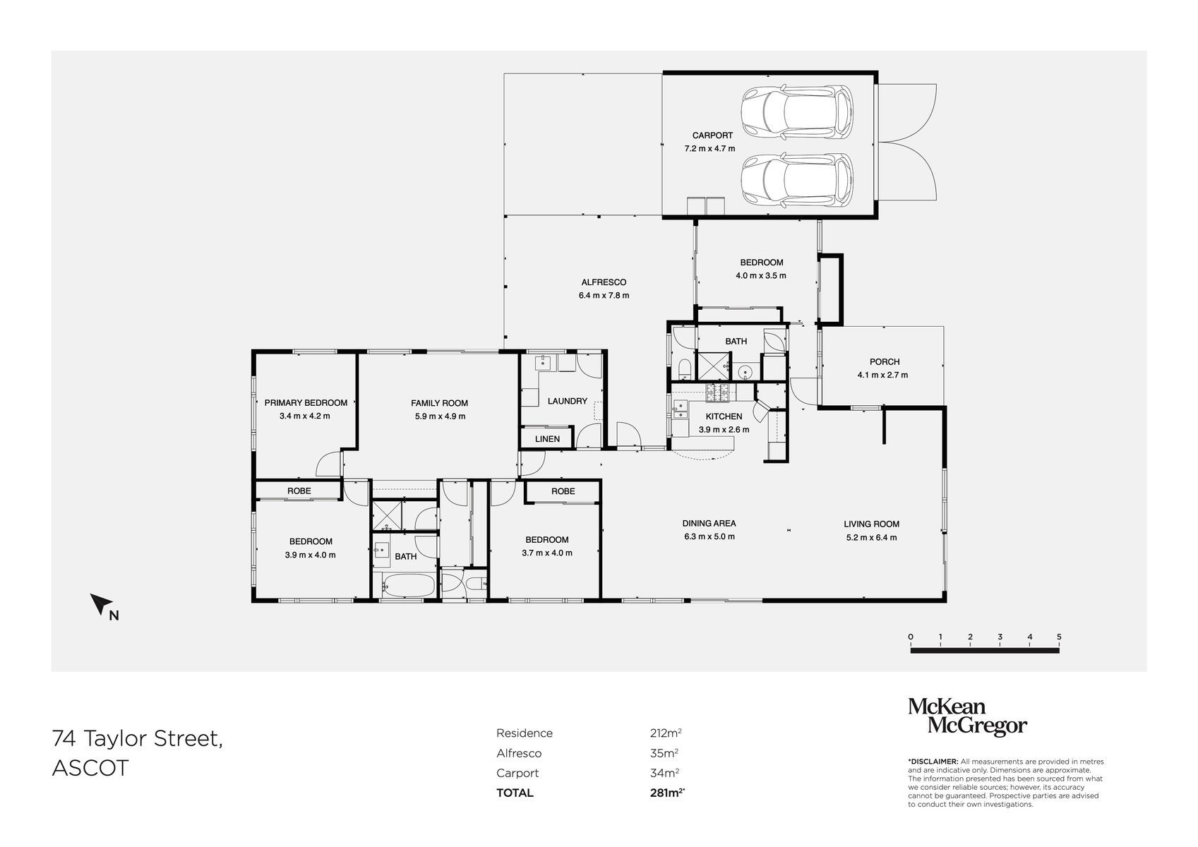 4-bedroom house at 74 Taylor Street, Ascot, VIC 3551, Greater Bendigo, Victoria