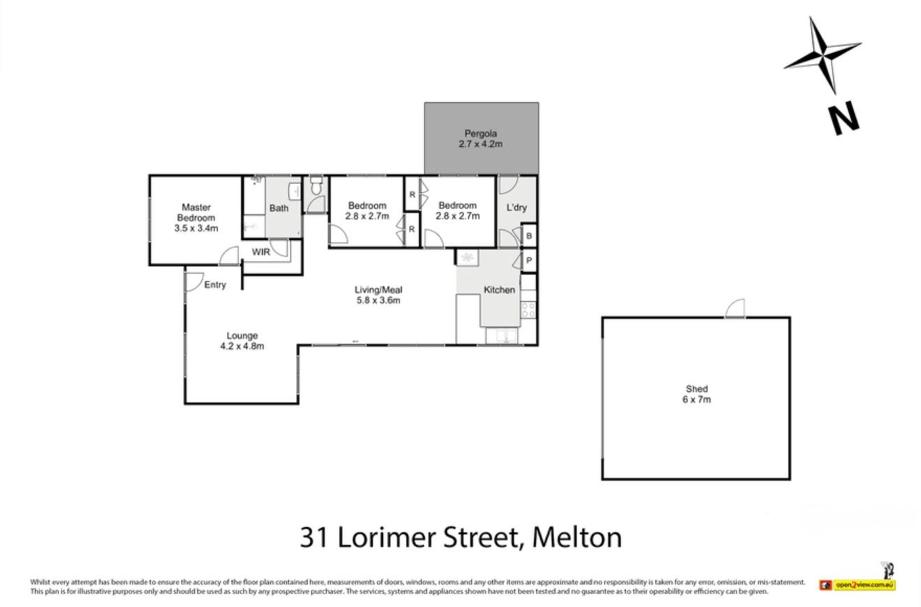 3-bedroom house at 31 Lorimer Street, Melton, VIC 3337, Melton, Victoria