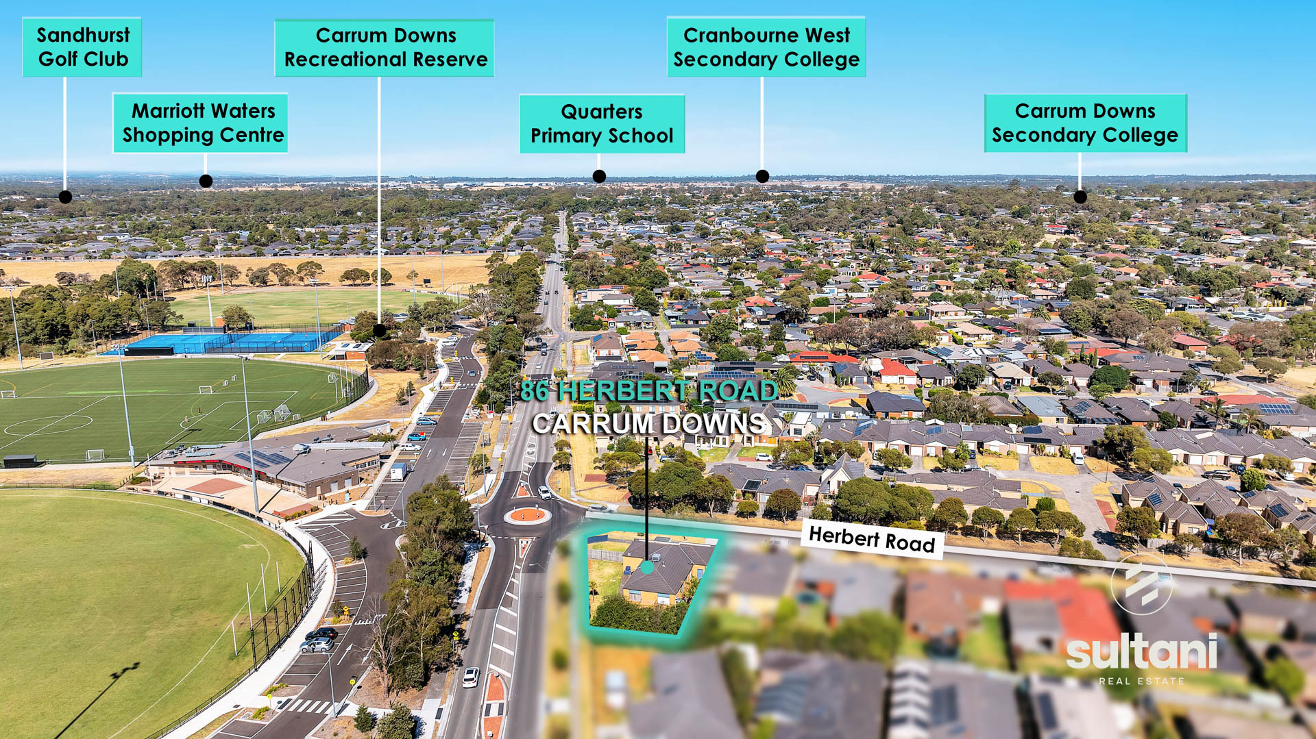 4-bedroom house at 86 HERBERT ROAD, Carrum Downs VIC 3201, Frankston, Victoria