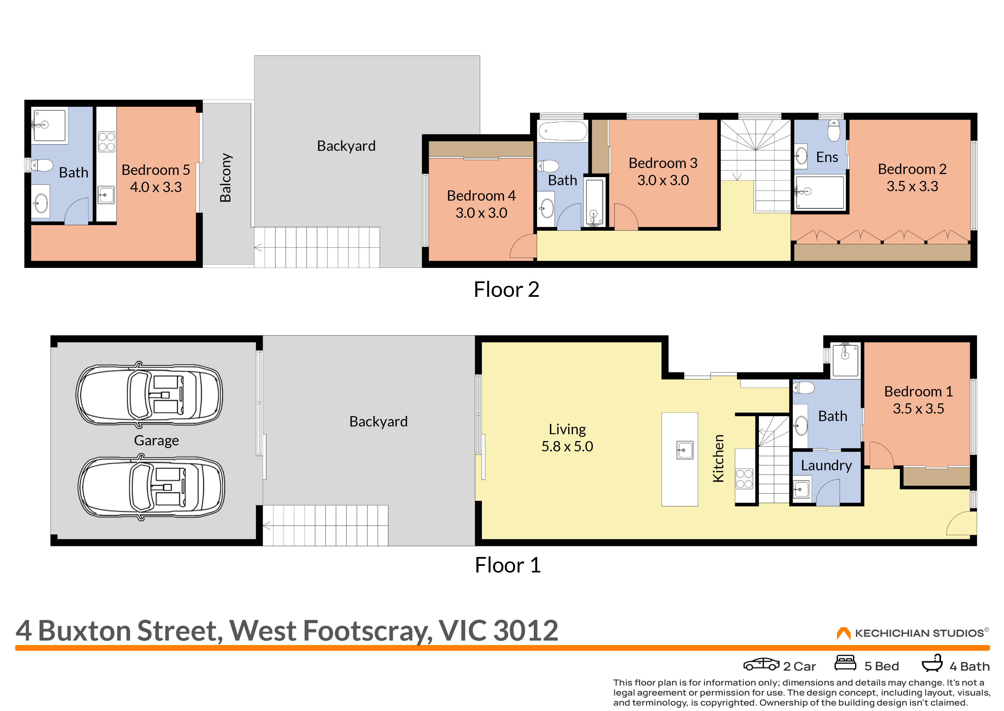4-bedroom house at 4A Buxton Street, West Footscray, VIC 3012, Maribyrnong, Victoria
