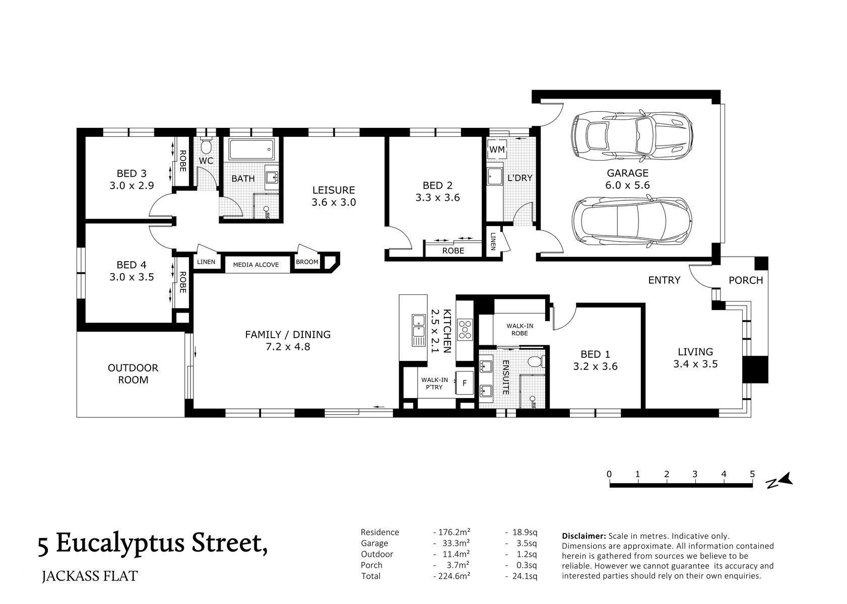 4-bedroom house at 5 EUCALYPTUS STREET, Jackass Flat VIC 3556, Greater Bendigo, Victoria