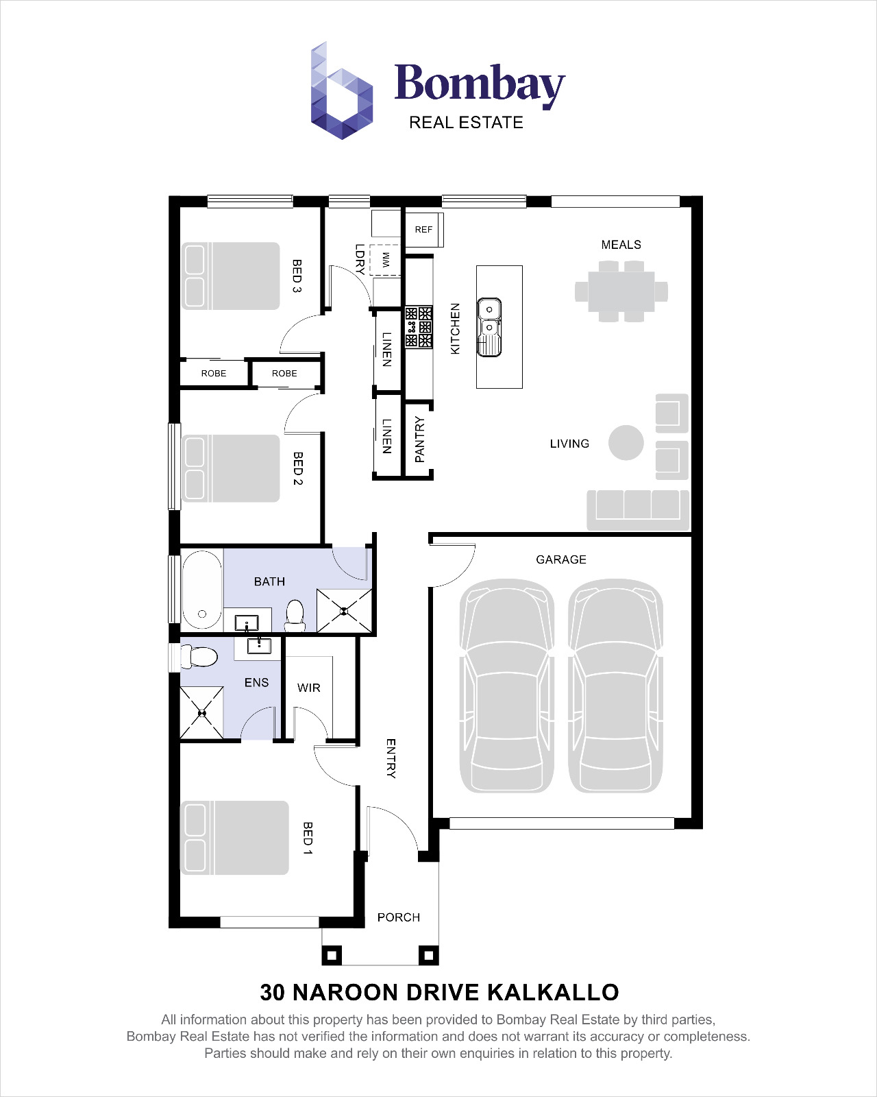 3-bedroom house at 30 Naroon Drive, Kalkallo, VIC 3064, Hume, Victoria