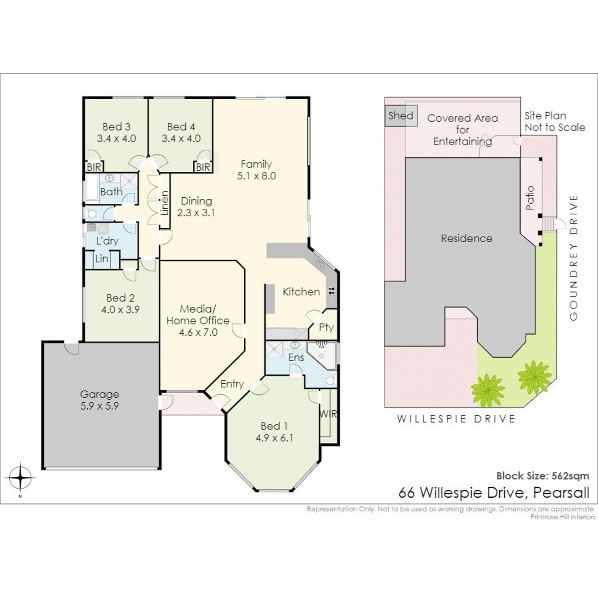 4-bedroom house at 66 Willespie Drive, Pearsall, WA 6065, Wanneroo, Western Australia