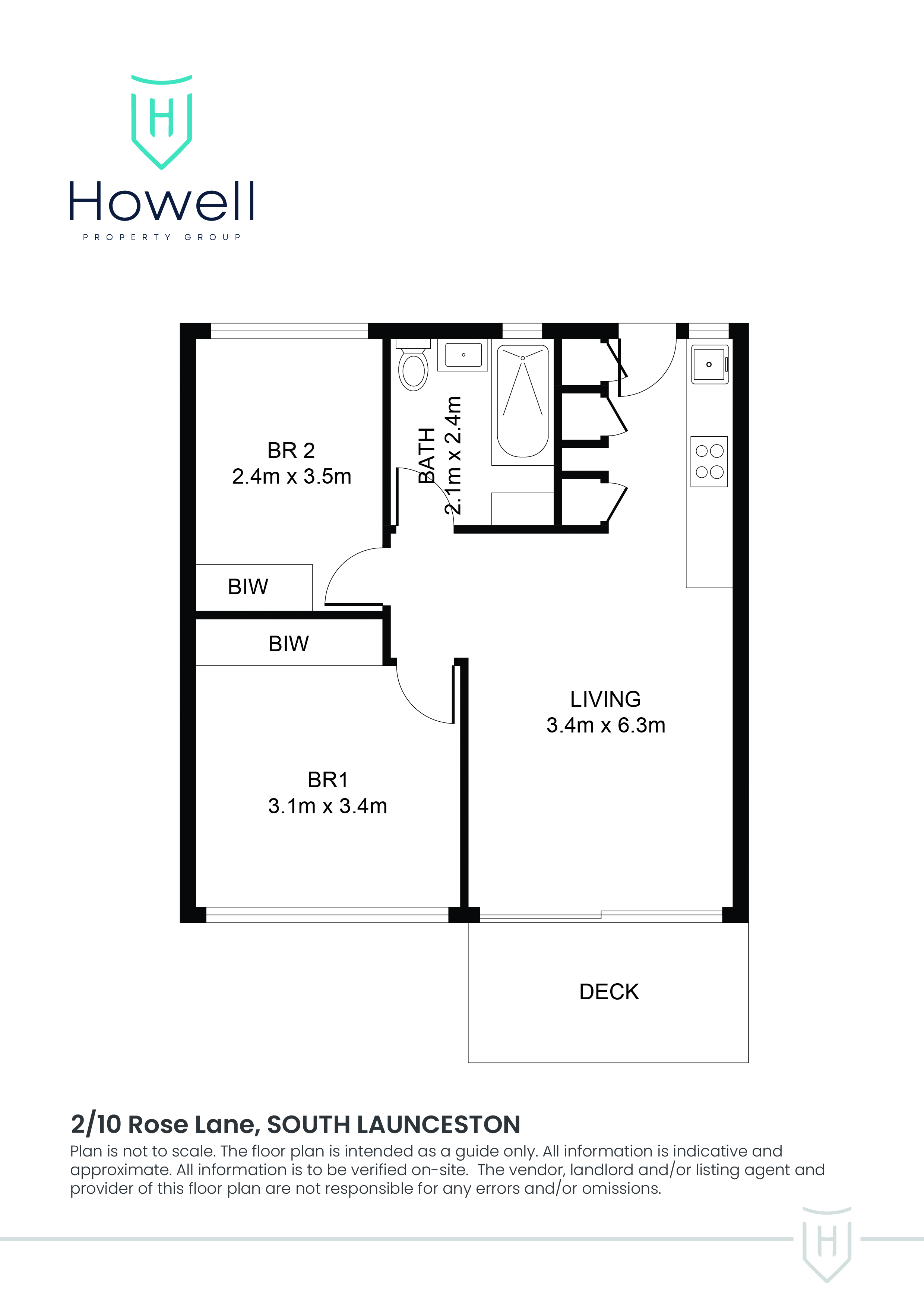 2-bedroom unit at 2/10 Rose Lane, South Launceston, Tas, 7249, Launceston, Tasmania