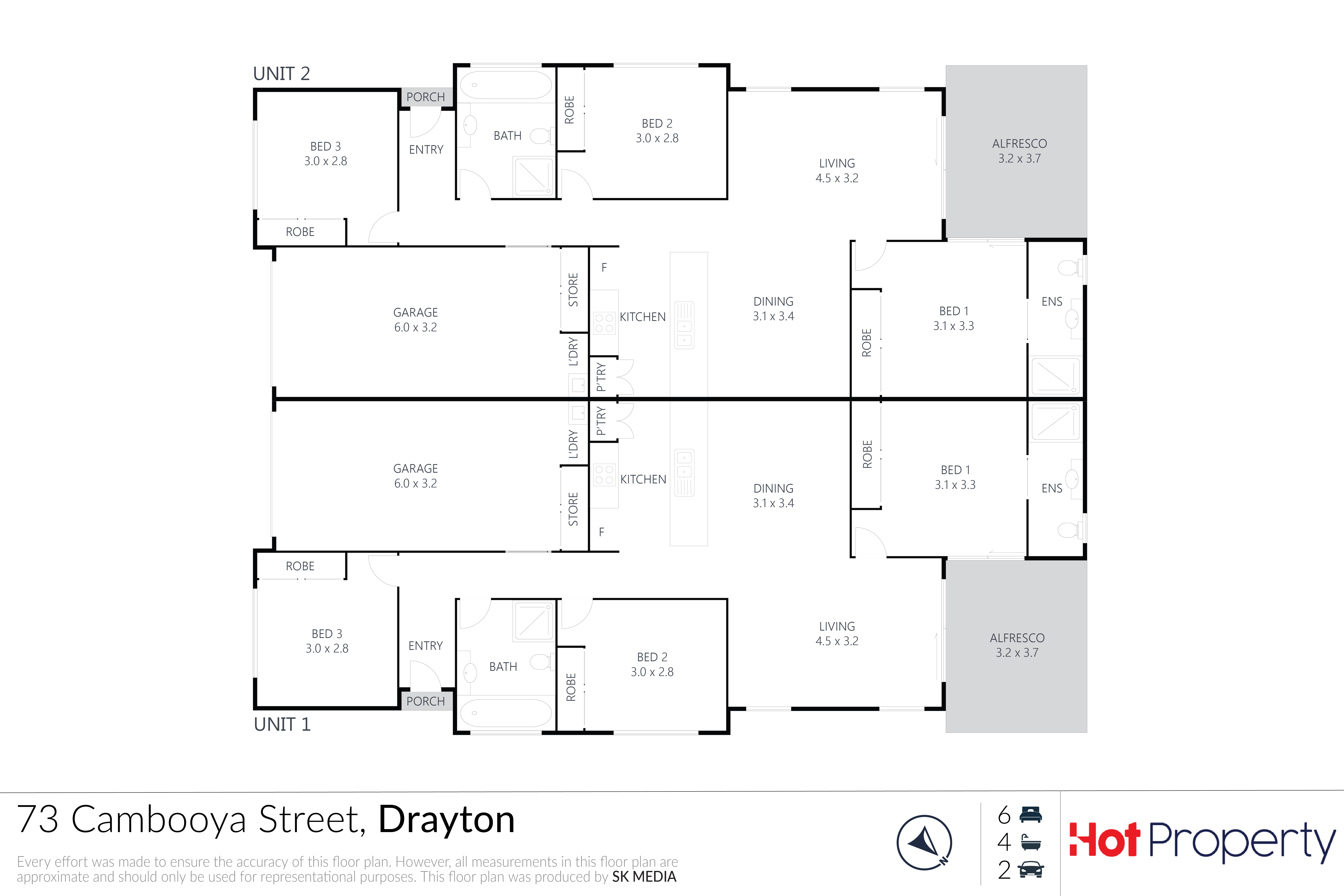6-bedroom unit at 81 Cambooya Street, Drayton, QLD 4350, Toowoomba, Queensland
