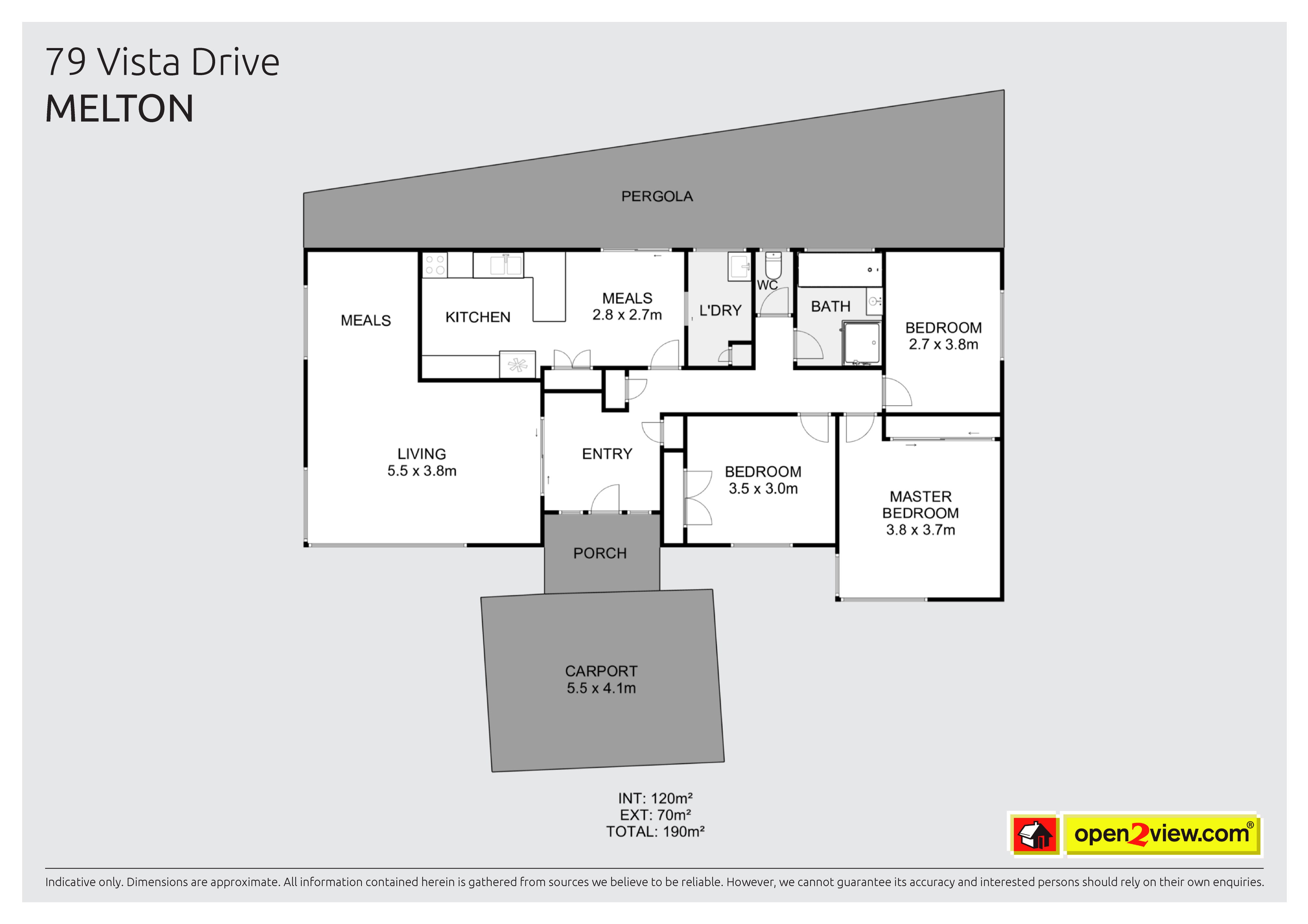3-bedroom house at 79 Vista Drive, Melton, VIC 3337, Melton, Victoria