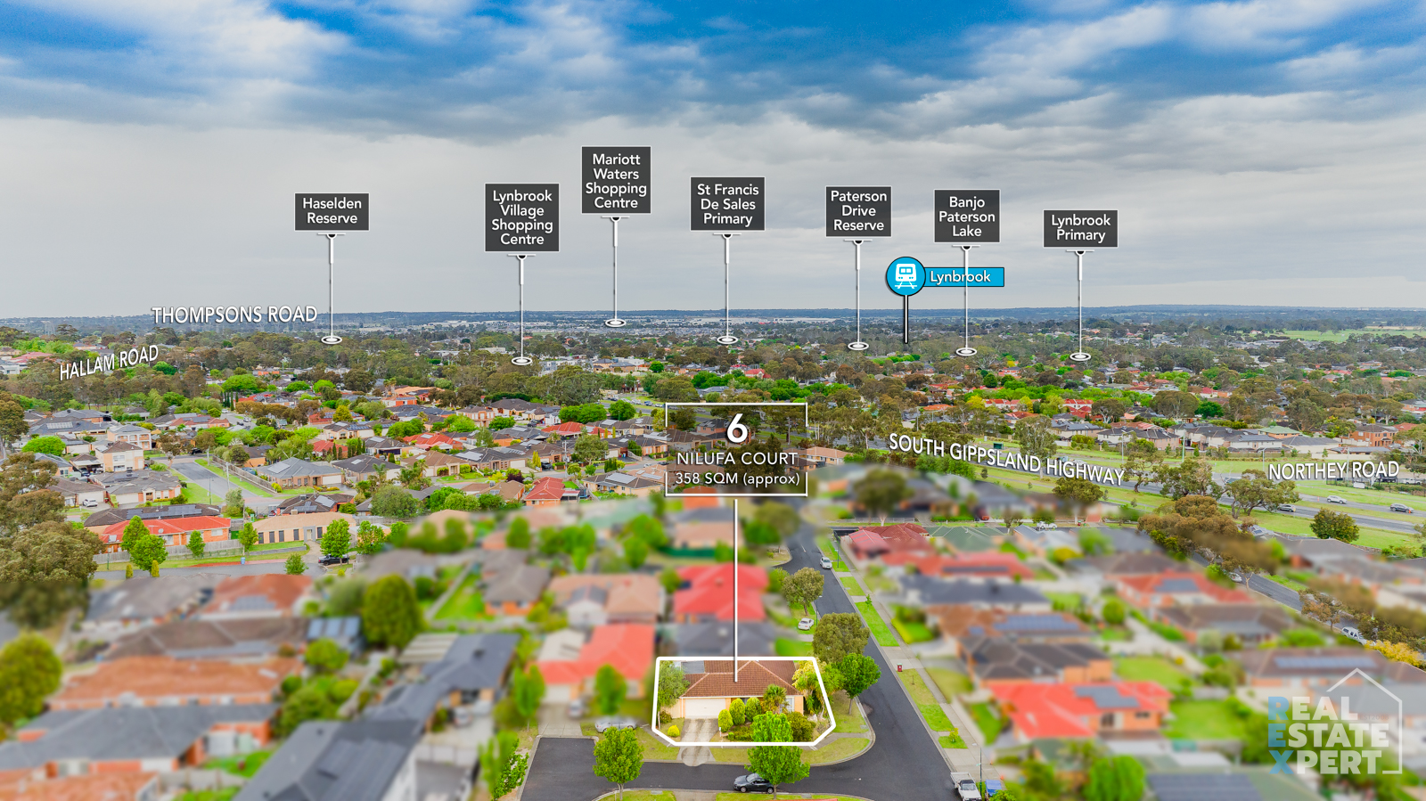3-bedroom house at 6 NILUFA COURT, Hampton Park VIC 3976, , Victoria