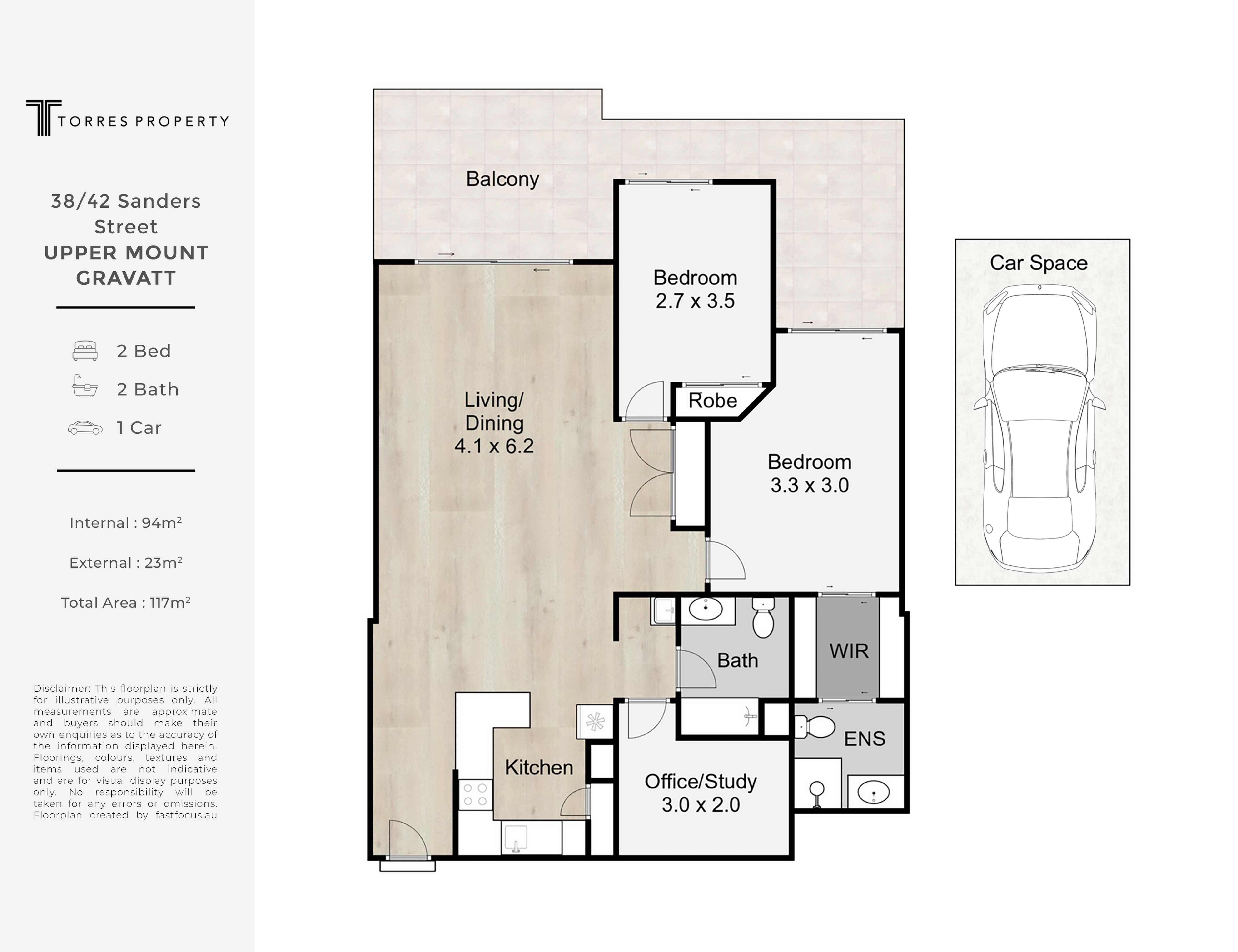 2-bedroom unit at 38/42 Sanders Street, Upper Mount Gravatt, QLD 4122, Brisbane, Queensland