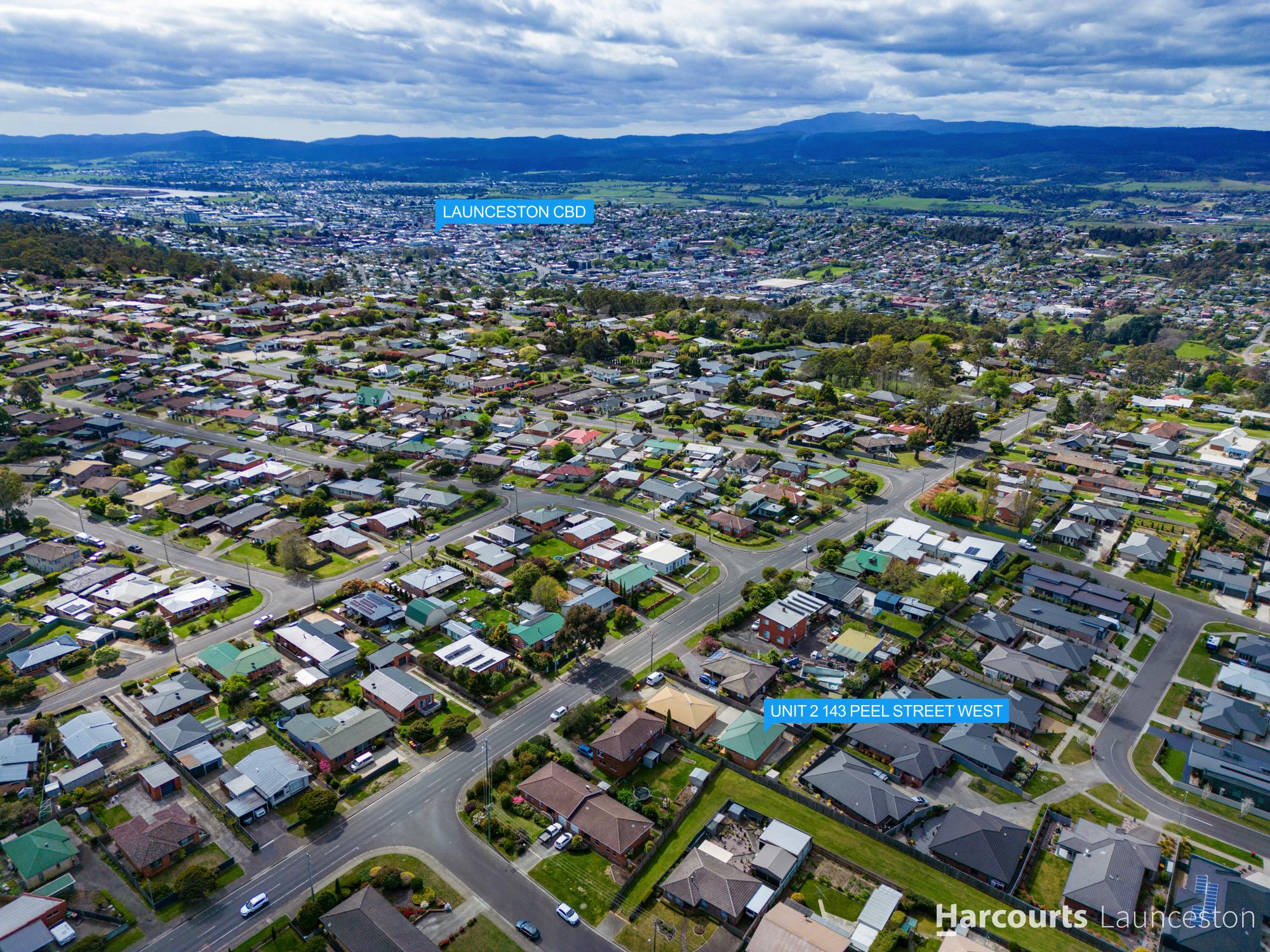 2-bedroom unit at 2/143 Peel Street West, Summerhill, TAS 7250, Launceston, Tasmania