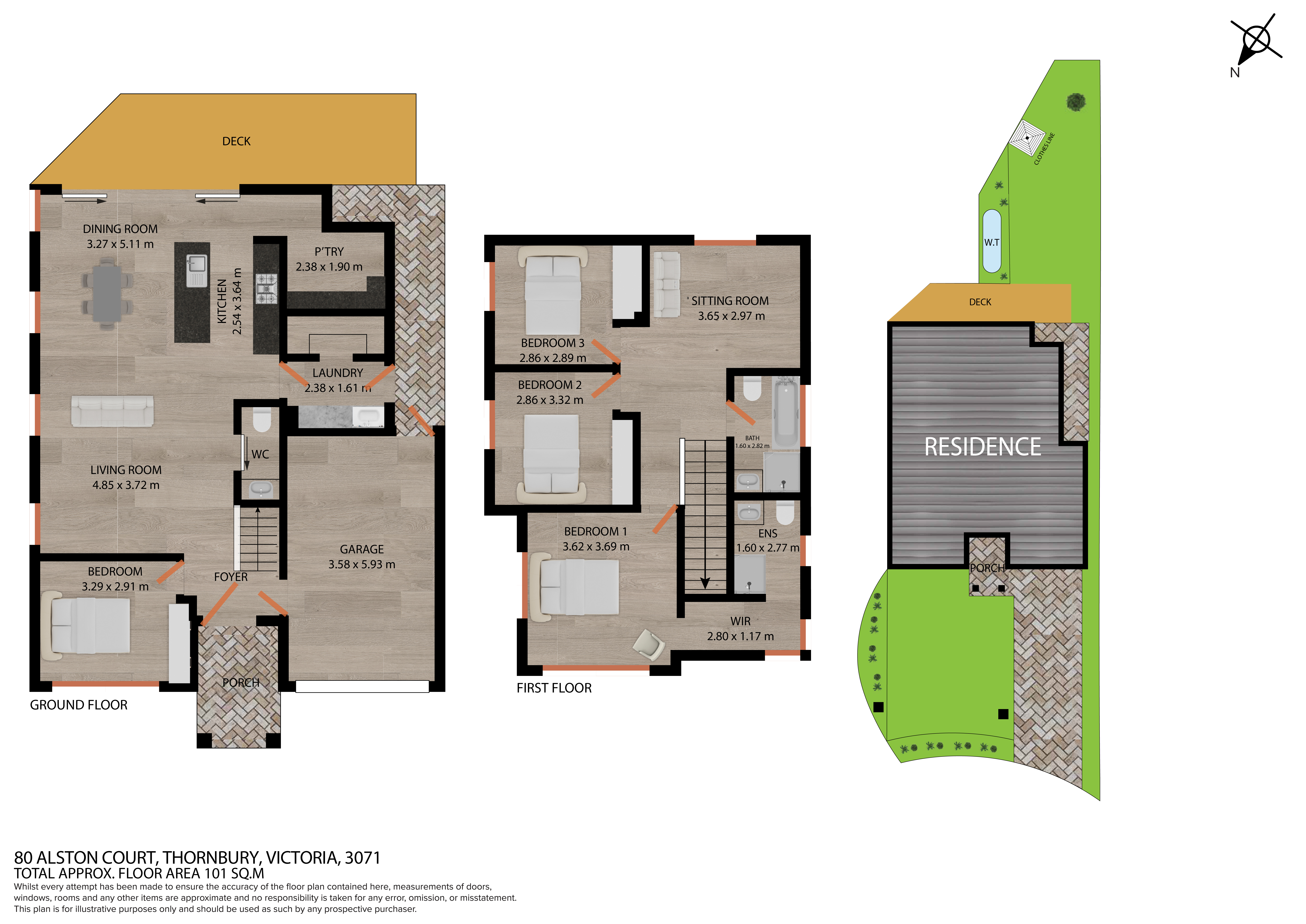 4-bedroom house at 1 80 ALSTON COURT, THORNBURY VIC 3071, Darebin, Victoria