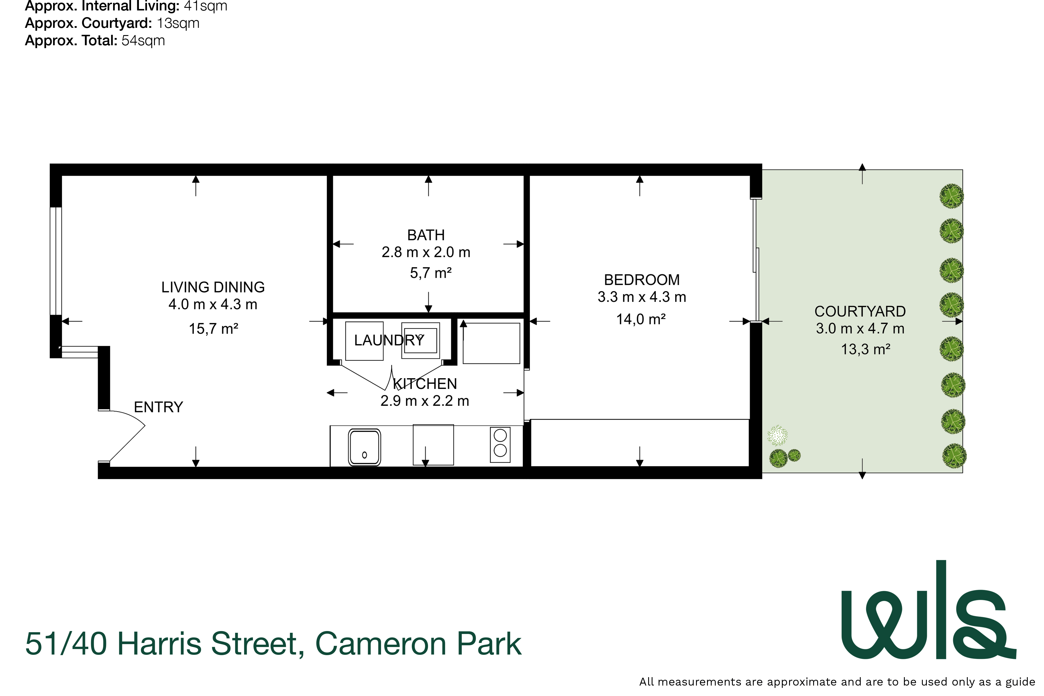 1-bedroom unit at 51/40 Harris Street, Cameron Park, NSW 2285, Lake Macquarie, New South Wales