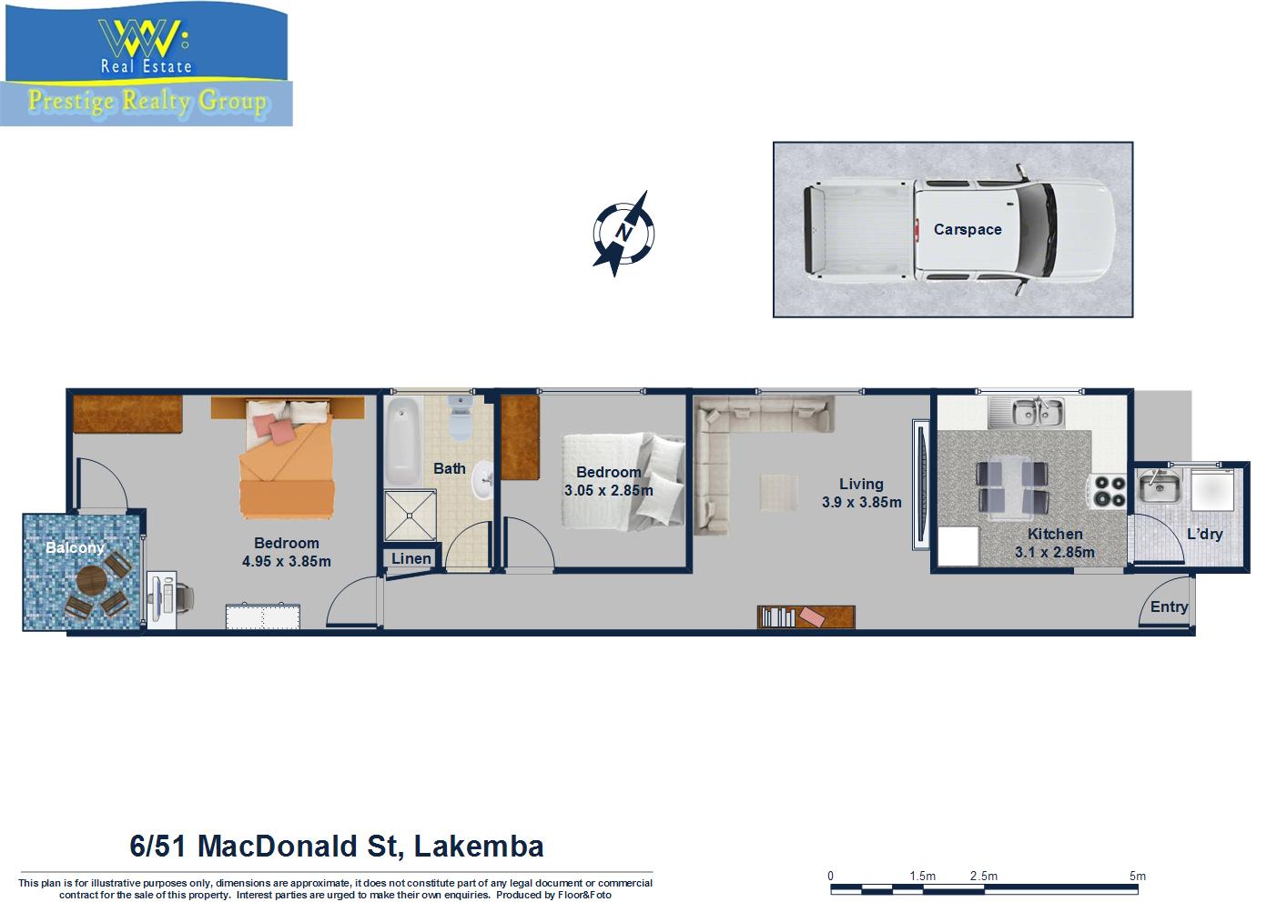 2-bedroom unit at 6 51 MACDONALD STREET, LAKEMBA NSW 2195, Canterbury-Bankstown, New South Wales