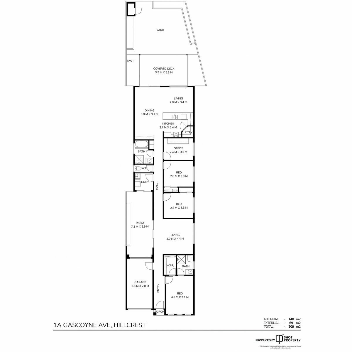 4-bedroom house at 1A GASCOYNE AVENUE, Hillcrest SA 5086, Port Adelaide Enfield, South Australia