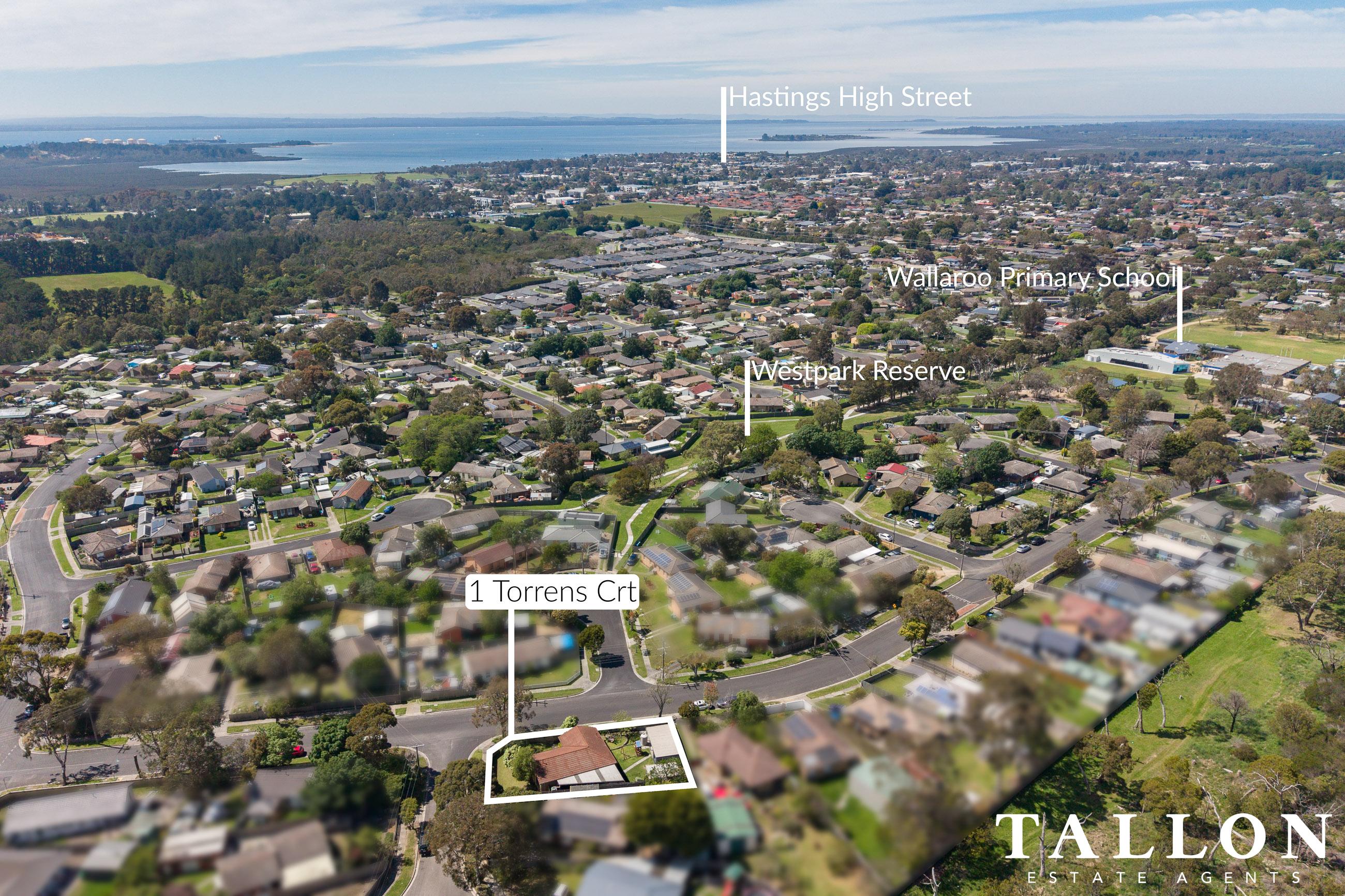 3-bedroom house at 1 Torrens Court, Hastings, VIC 3915, Mornington Peninsula, Victoria