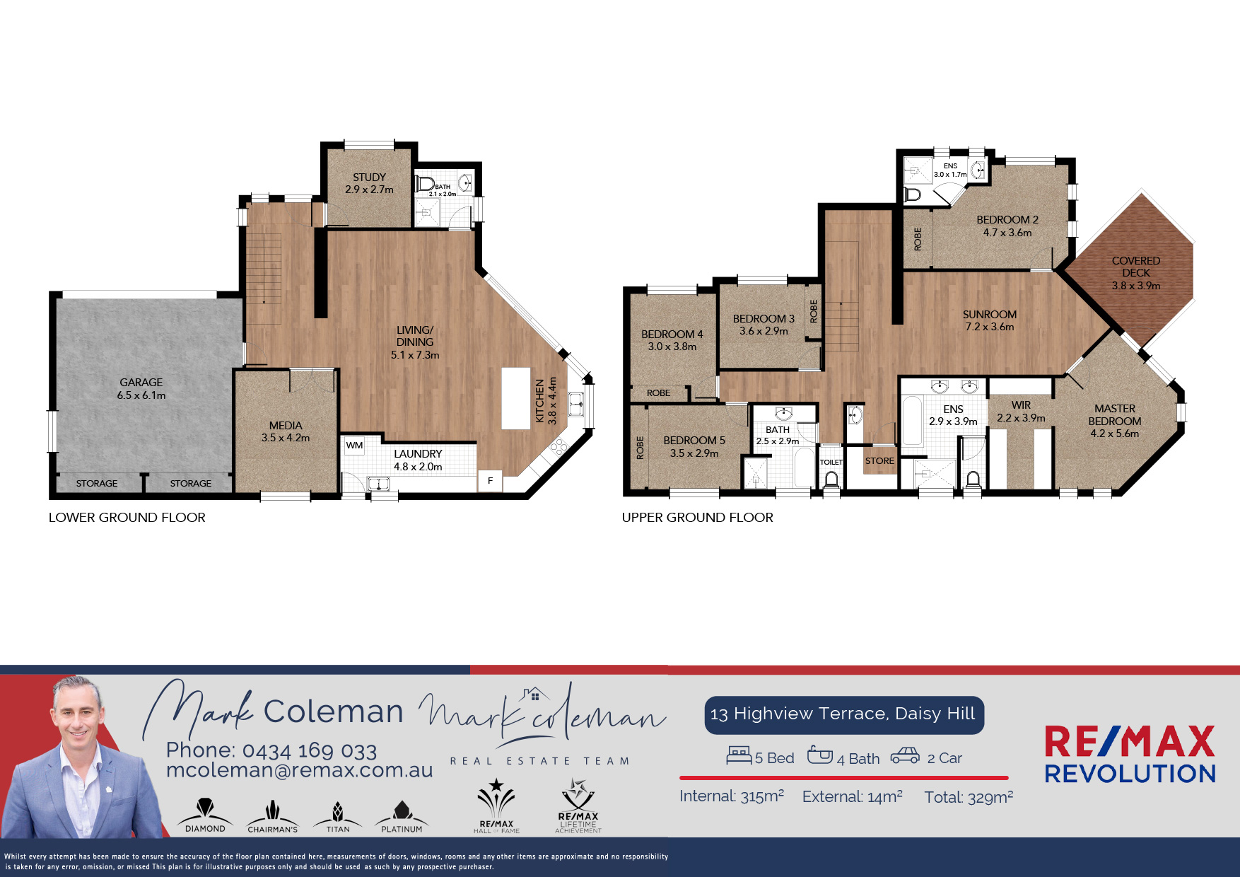 5-bedroom house at 13 Highview Terrace, Daisy Hill, QLD 4127, Logan, Queensland