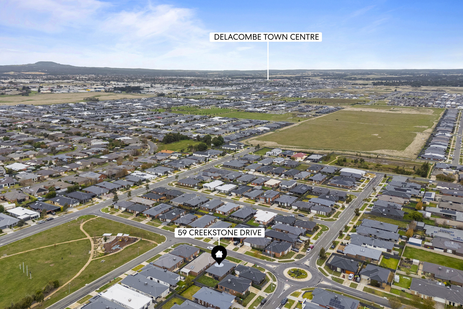 3-bedroom house at 59 CREEKSTONE DRIVE, Alfredton VIC 3350, Ballarat, Victoria