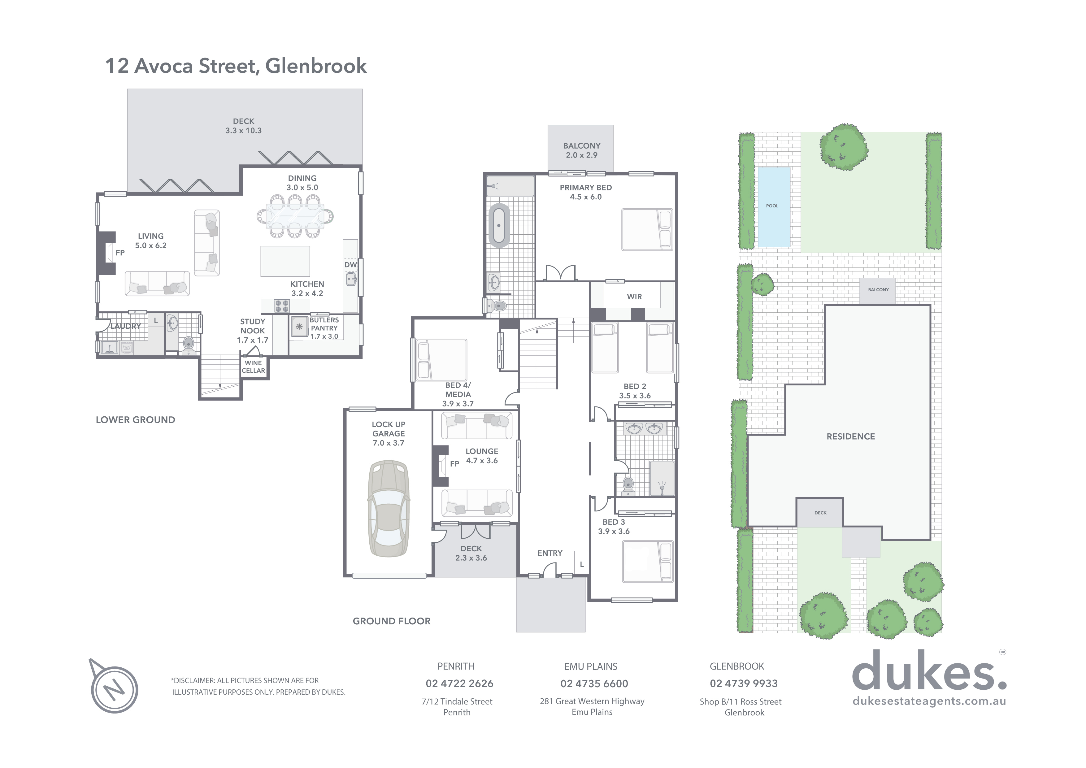 4-bedroom house at 12 Avoca Street, Glenbrook, NSW 2773, Blue Mountains, New South Wales