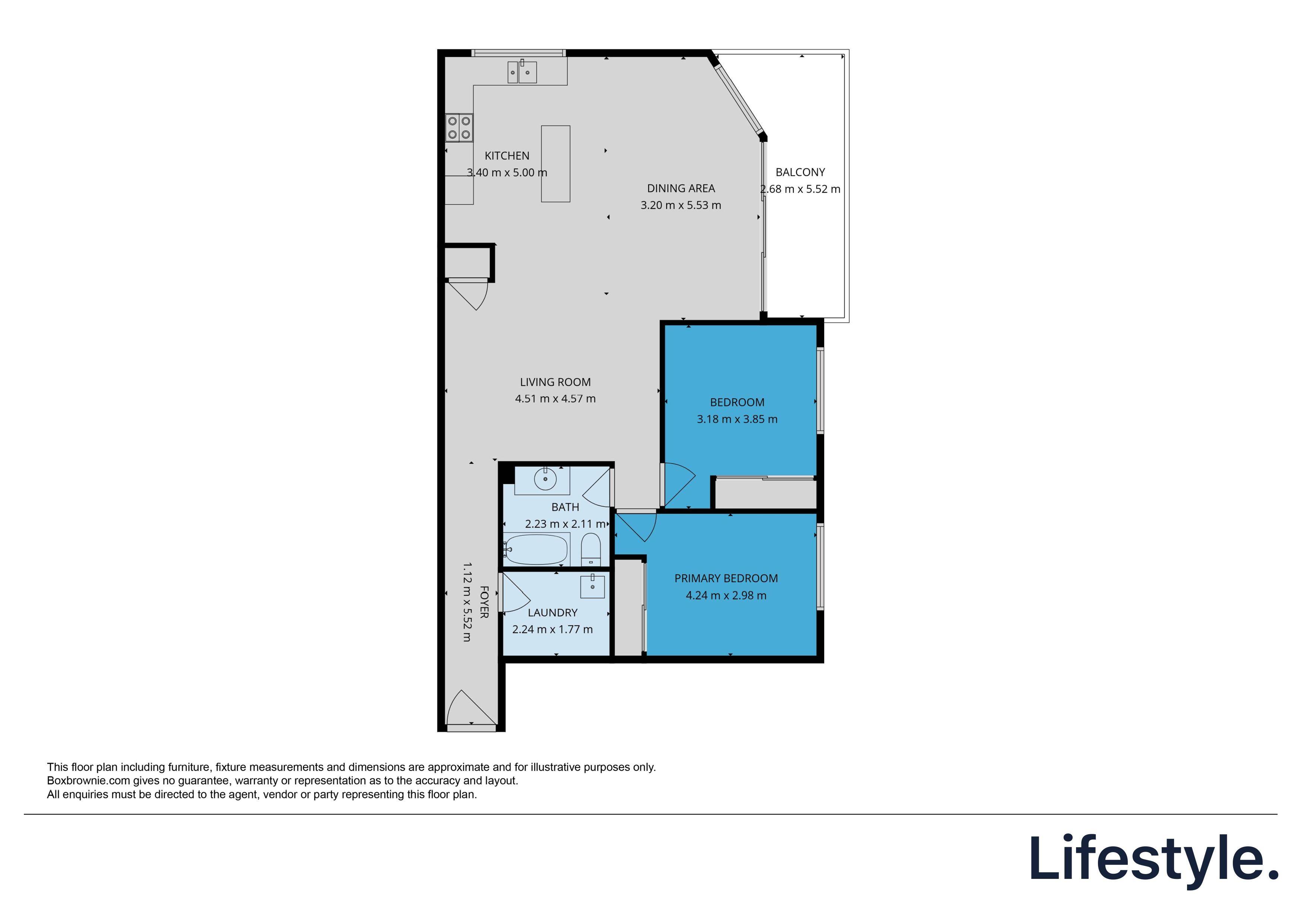 2-bedroom unit at 7 3 LAKE STREET, TUNCURRY NSW 2428, Mid-Coast, New South Wales