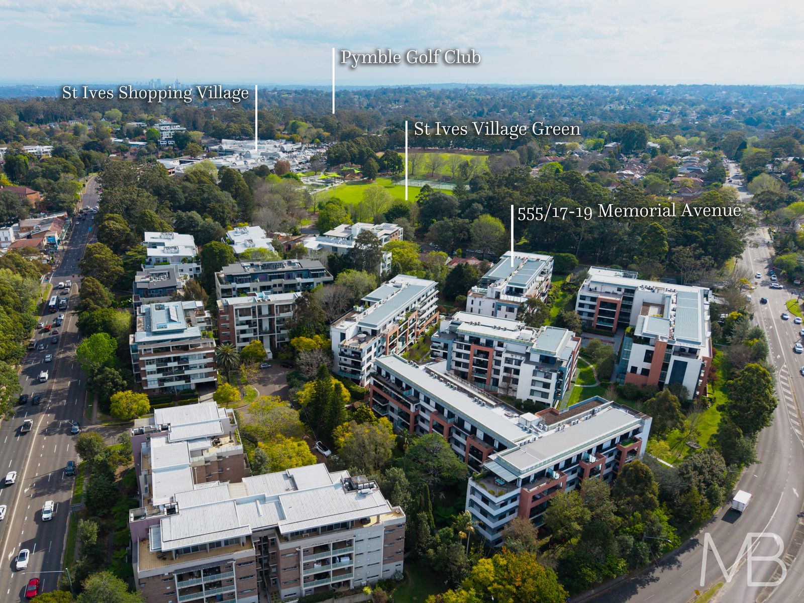 3-bedroom unit at 555/17-19 Memorial Avenue, St Ives, NSW 2075, Ku-Ring-Gai, New South Wales