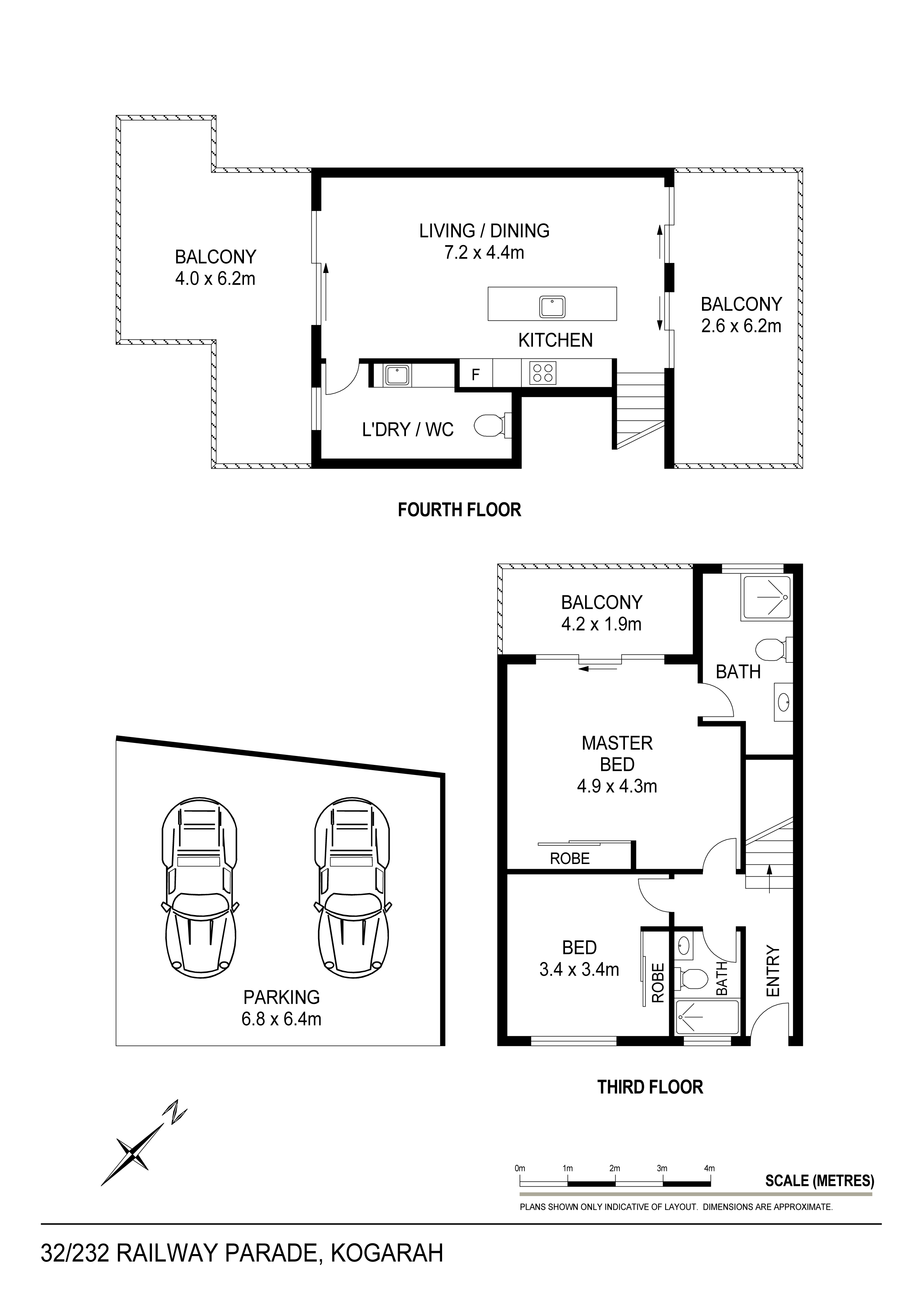 2-bedroom unit at 32 232 RAILWAY PARADE, KOGARAH NSW 2217, , New South Wales