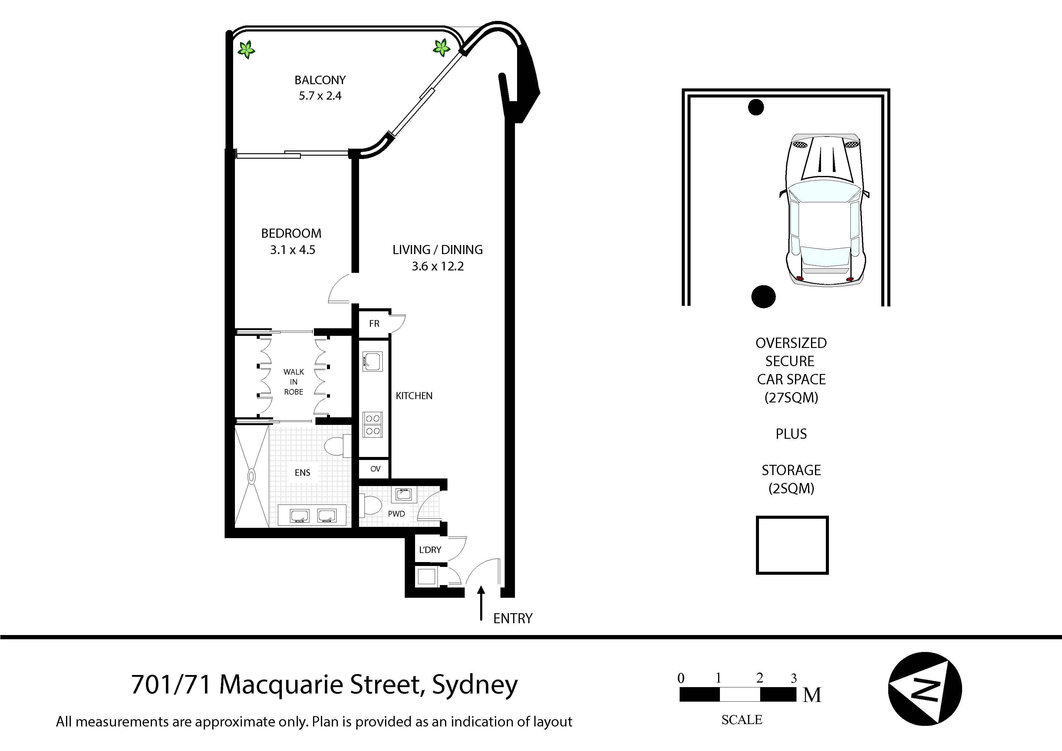 1-bedroom unit at OPERA RESIDENCES 701 71 MACQUARIE STREET, SYDNEY NSW 2000, Sydney, New South Wales