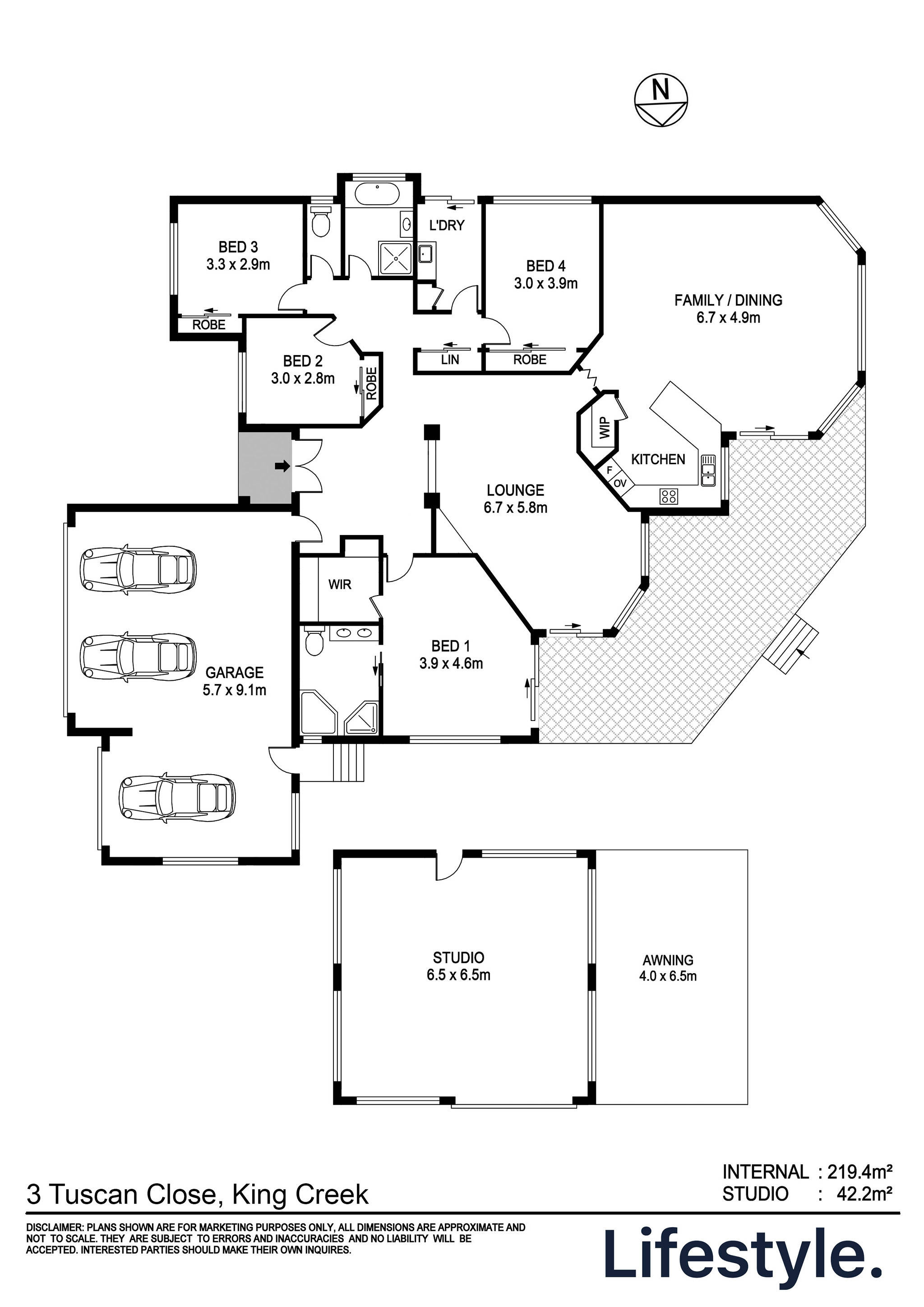 4-bedroom house at 3 Tuscan Close, King Creek, NSW 2446, Port Macquarie-Hastings, New South Wales