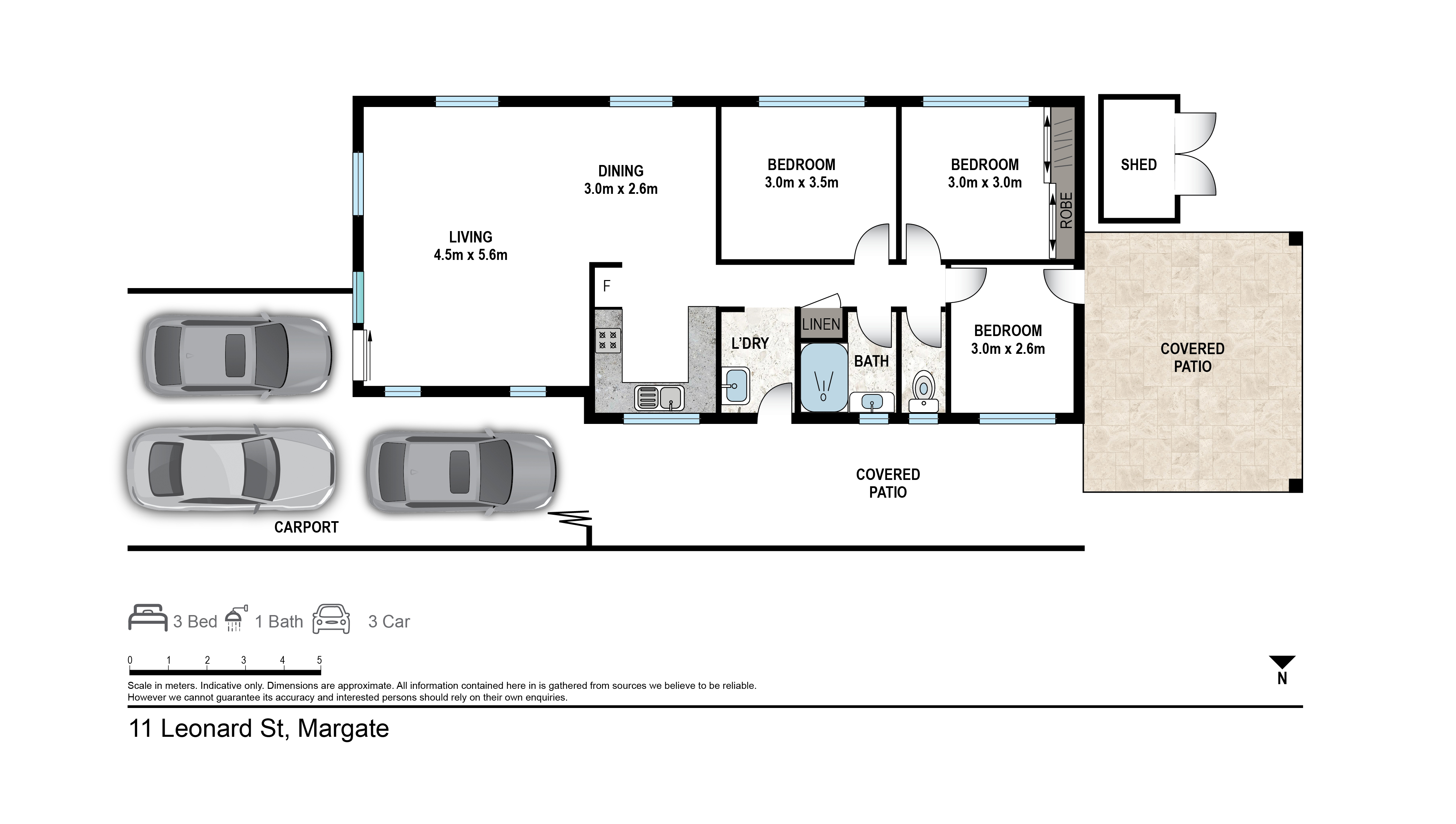 11 LEONARD STREET, Margate QLD 4019 - Image 3