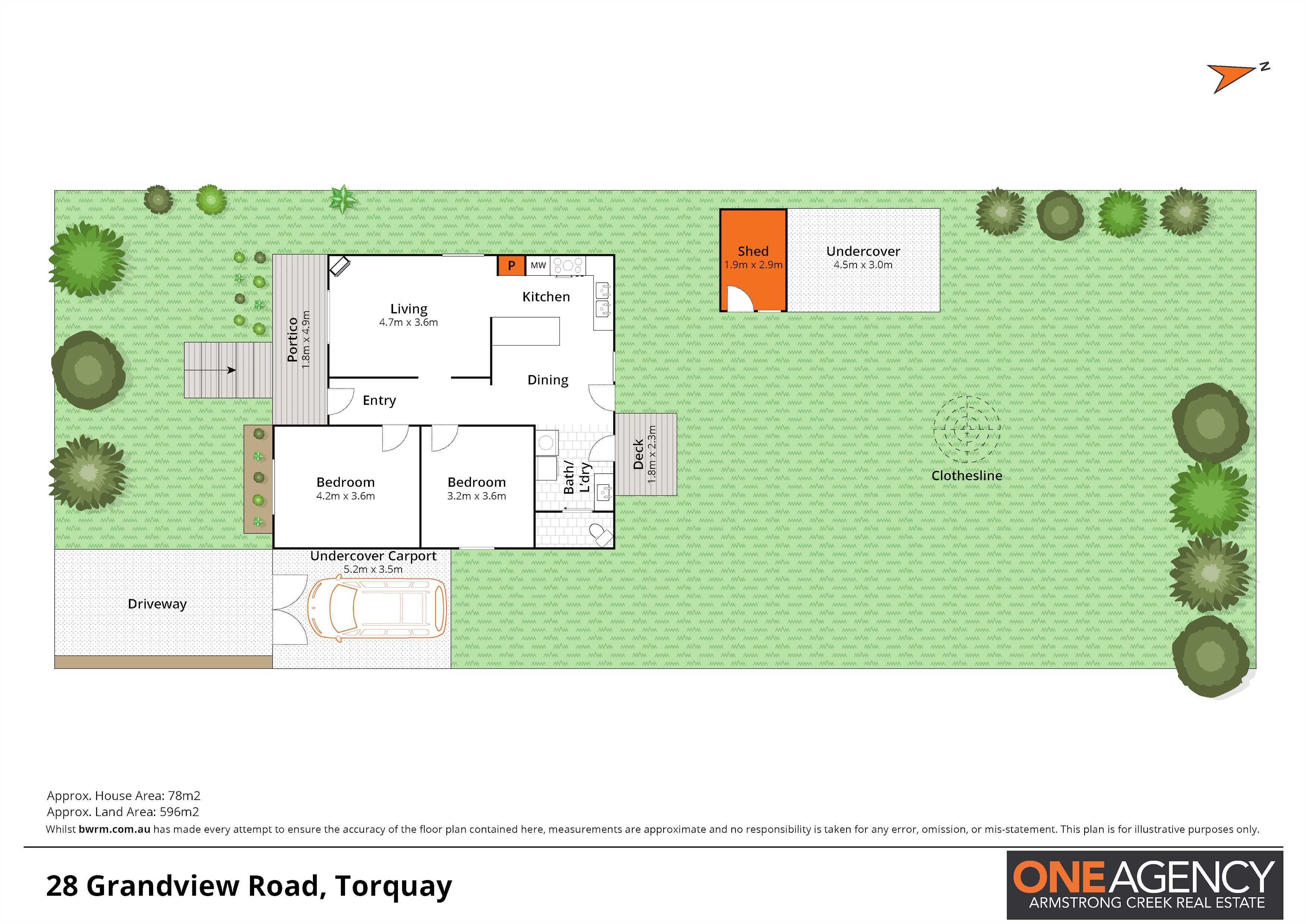 2-bedroom house at 28 Grandview Road, Torquay, VIC 3228, Surf Coast, Victoria