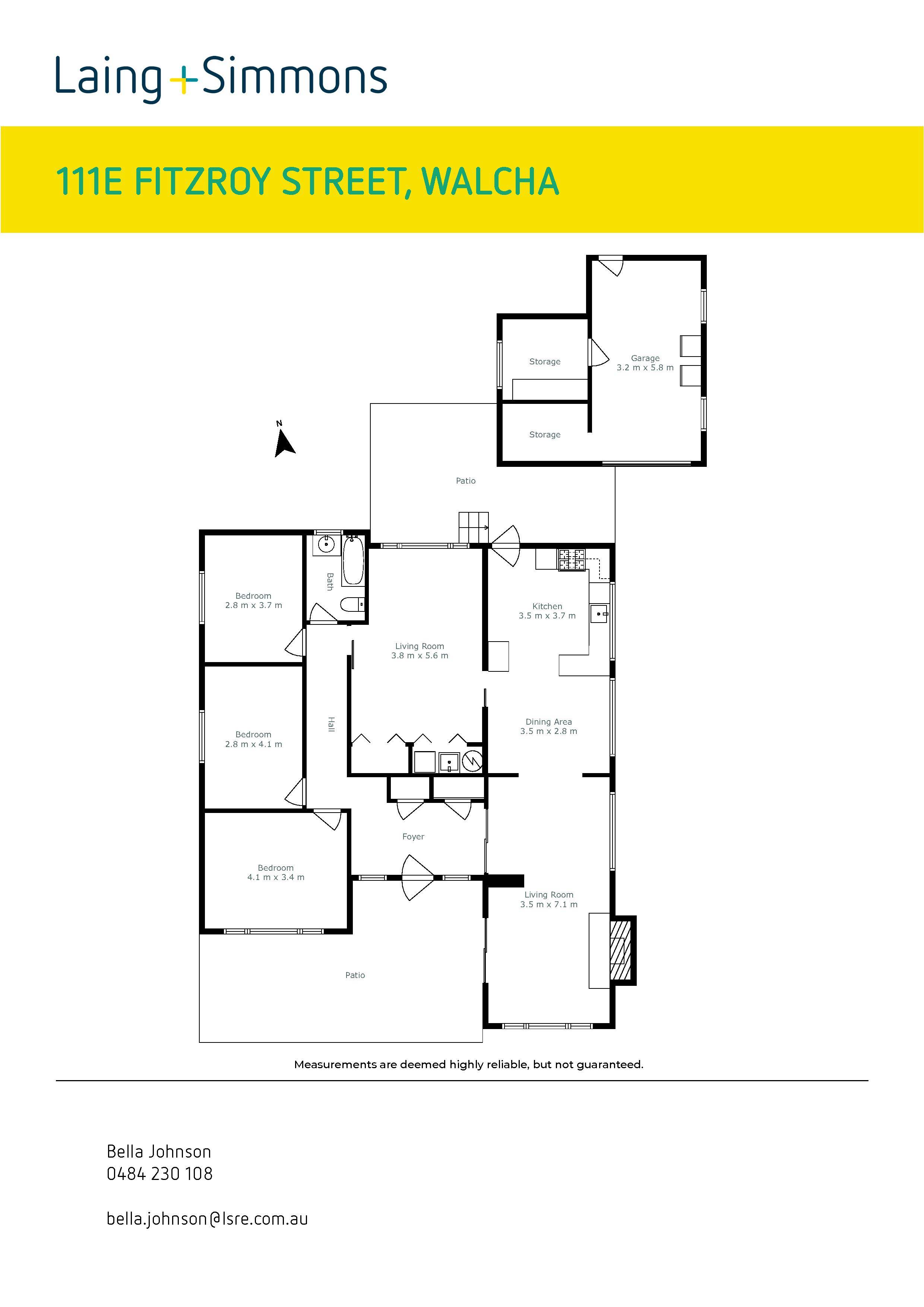 3-bedroom house at 111E FITZROY STREET, Walcha NSW 2354, Walcha, New South Wales