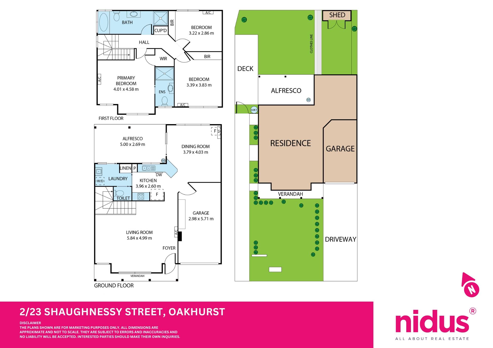 3-bedroom unit at 2/23 Shaughnessy Street, Oakhurst, NSW 2761, Blacktown, New South Wales