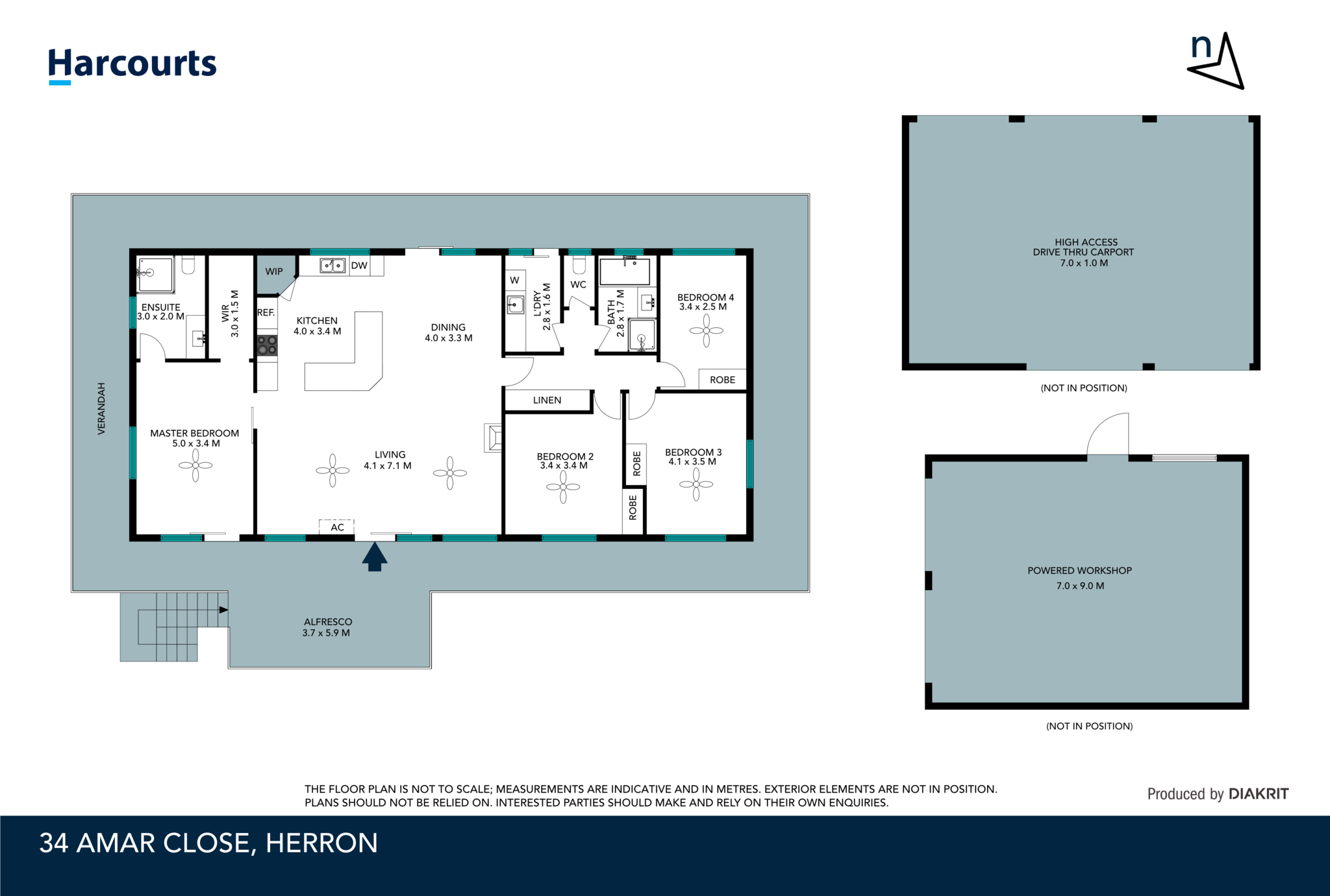 4-bedroom house at 34 Amar Close, Herron, WA 6211, Mandurah, Western Australia