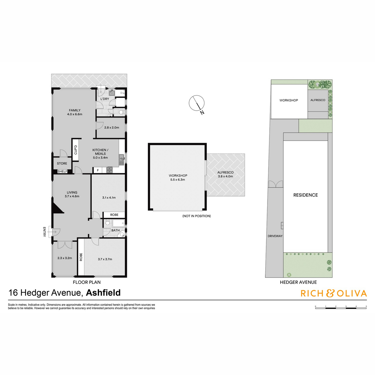 3-bedroom house at 16 Hedger Avenue, Ashfield, NSW 2131, Inner West, New South Wales