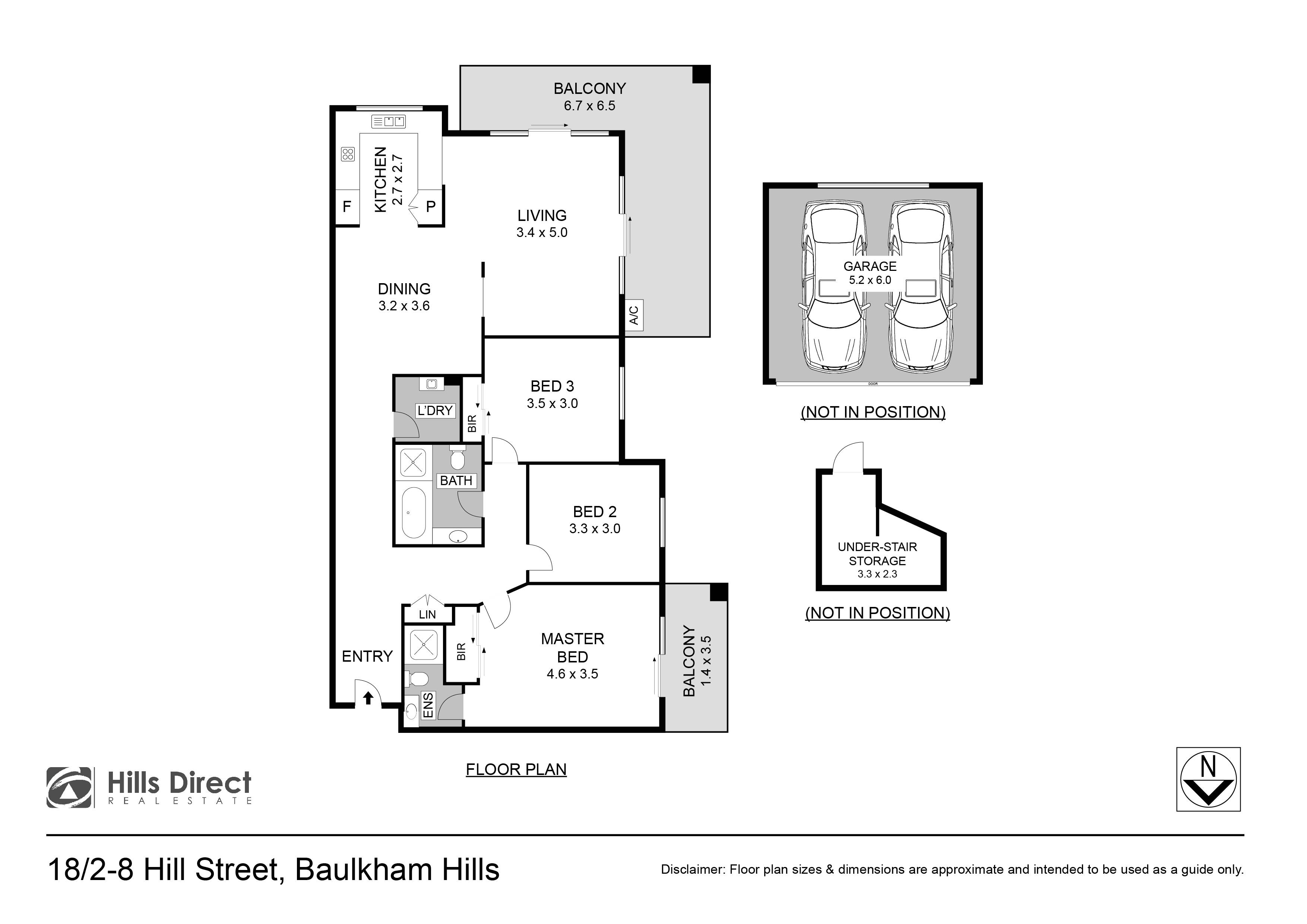 3-bedroom unit at 18/2-8 Hill Street, Baulkham Hills, NSW 2153, The Hills, New South Wales