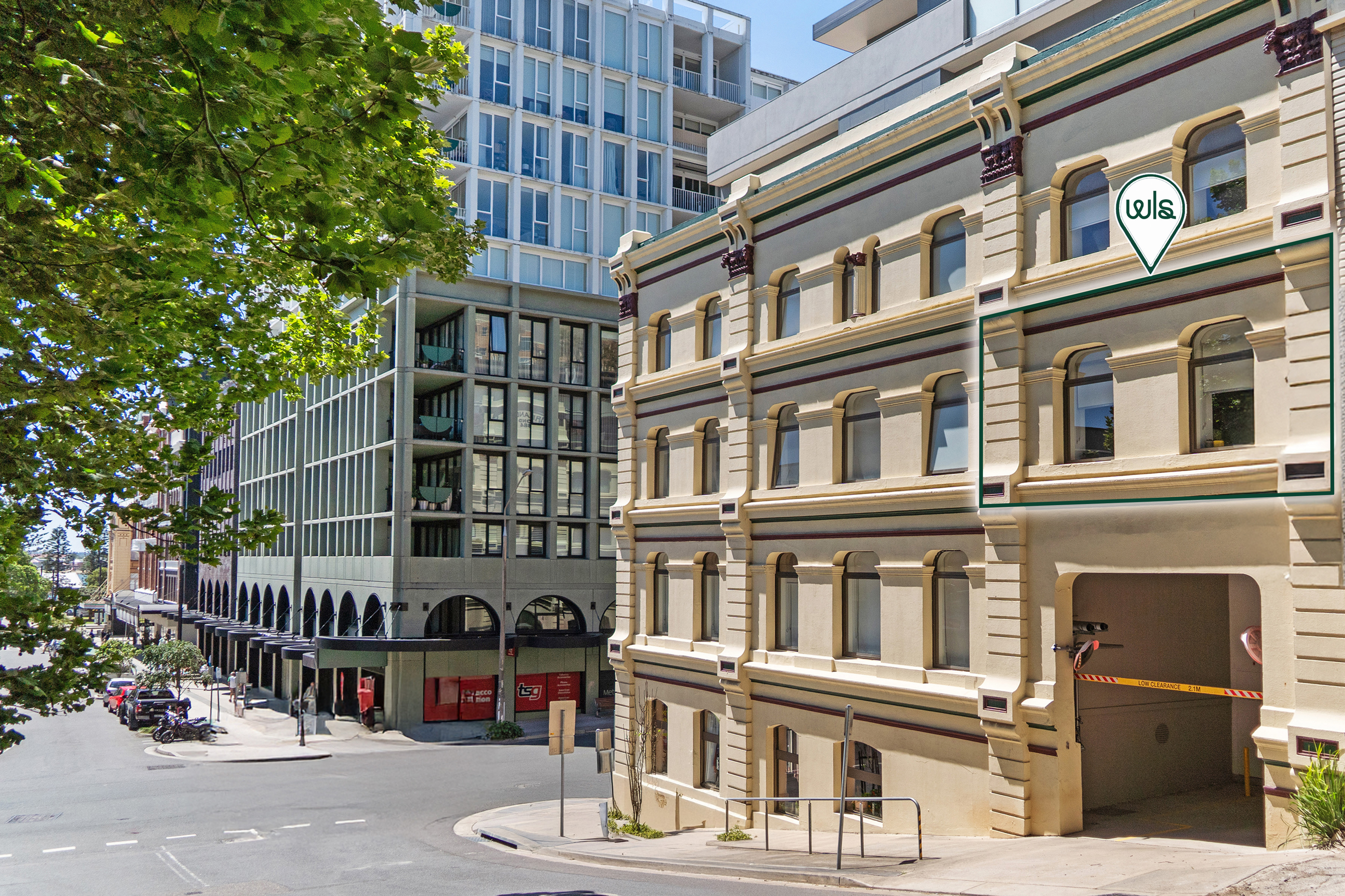 1-bedroom unit at 206 123 KING STREET, NEWCASTLE NSW 2300, , New South Wales