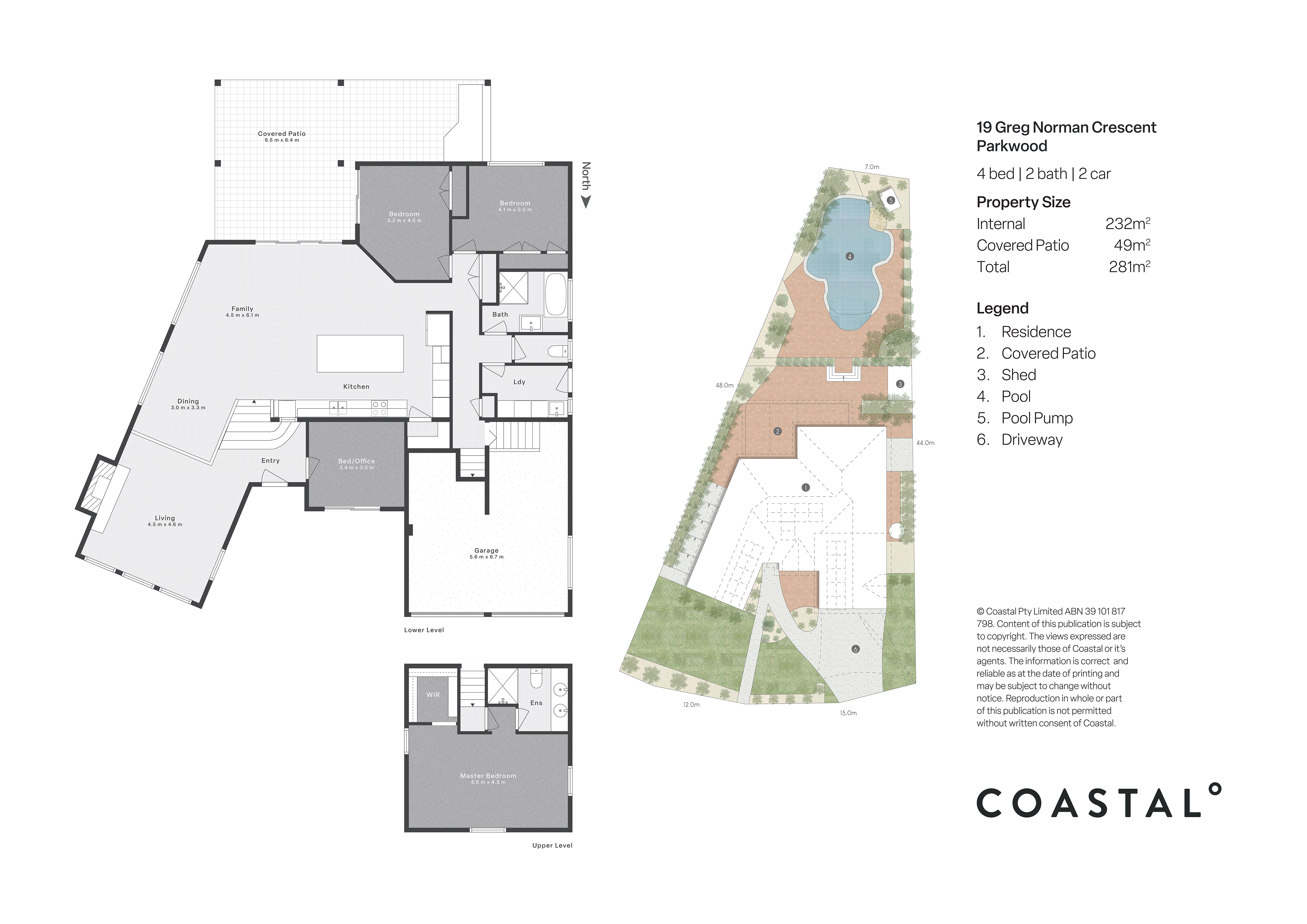 4-bedroom house at 19 GREG NORMAN CRESCENT, Parkwood QLD 4214, Gold Coast, Queensland